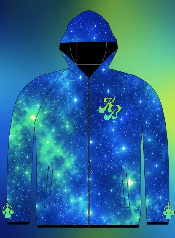"Starry Skies & Dragonflies" KB Windbreaker Jacket Pre-Sale