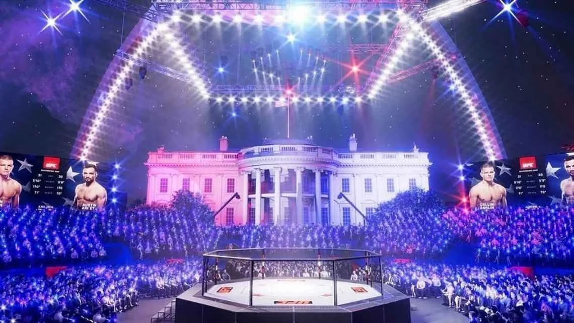 Advertise at the Historic UFC White House Event - 1 NIGHT ONLY