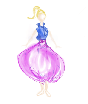 Bubble girl