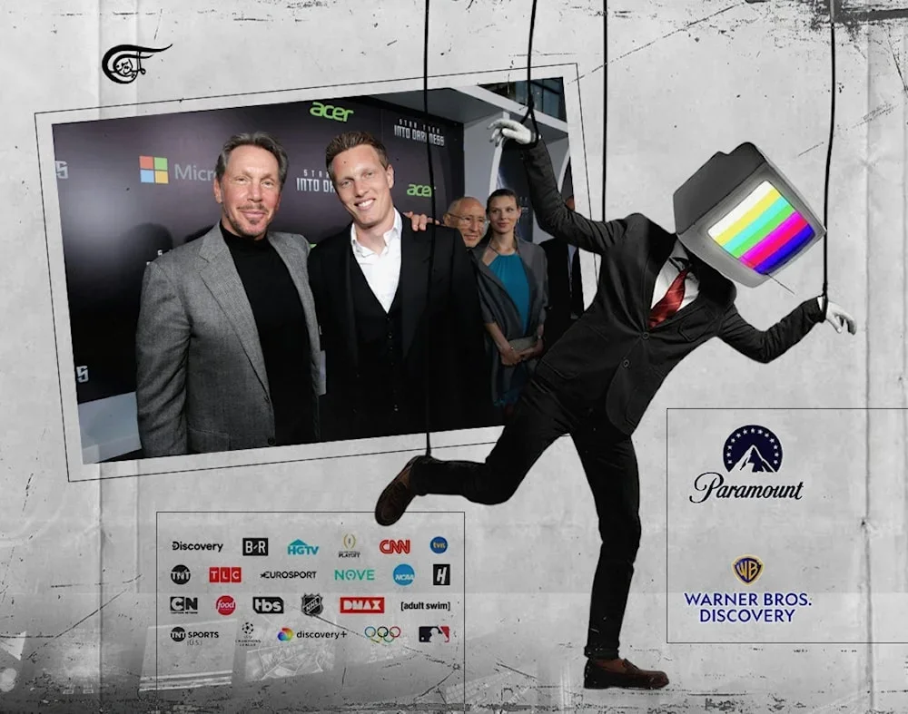 The Western media war: How Larry Ellison runs propaganda for 'Israel'