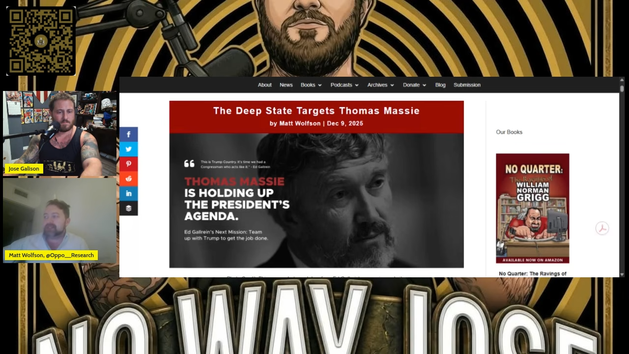 A Conversation with Jose Galison: Massie vs. The Machine