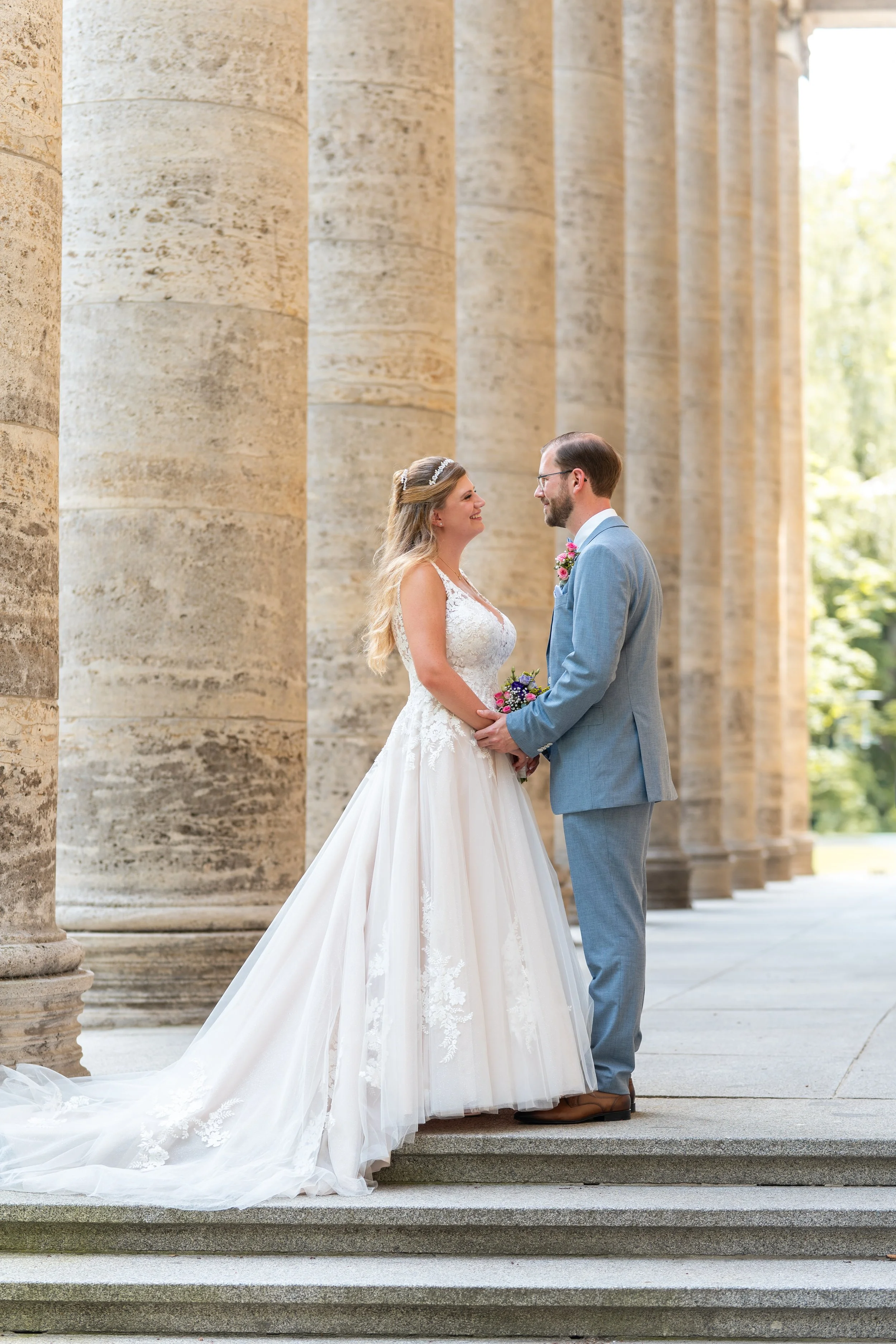 Hochzeit in Oldenburg im Landhaus Etzhorn mit freier Trauung und Brautpaatshooting