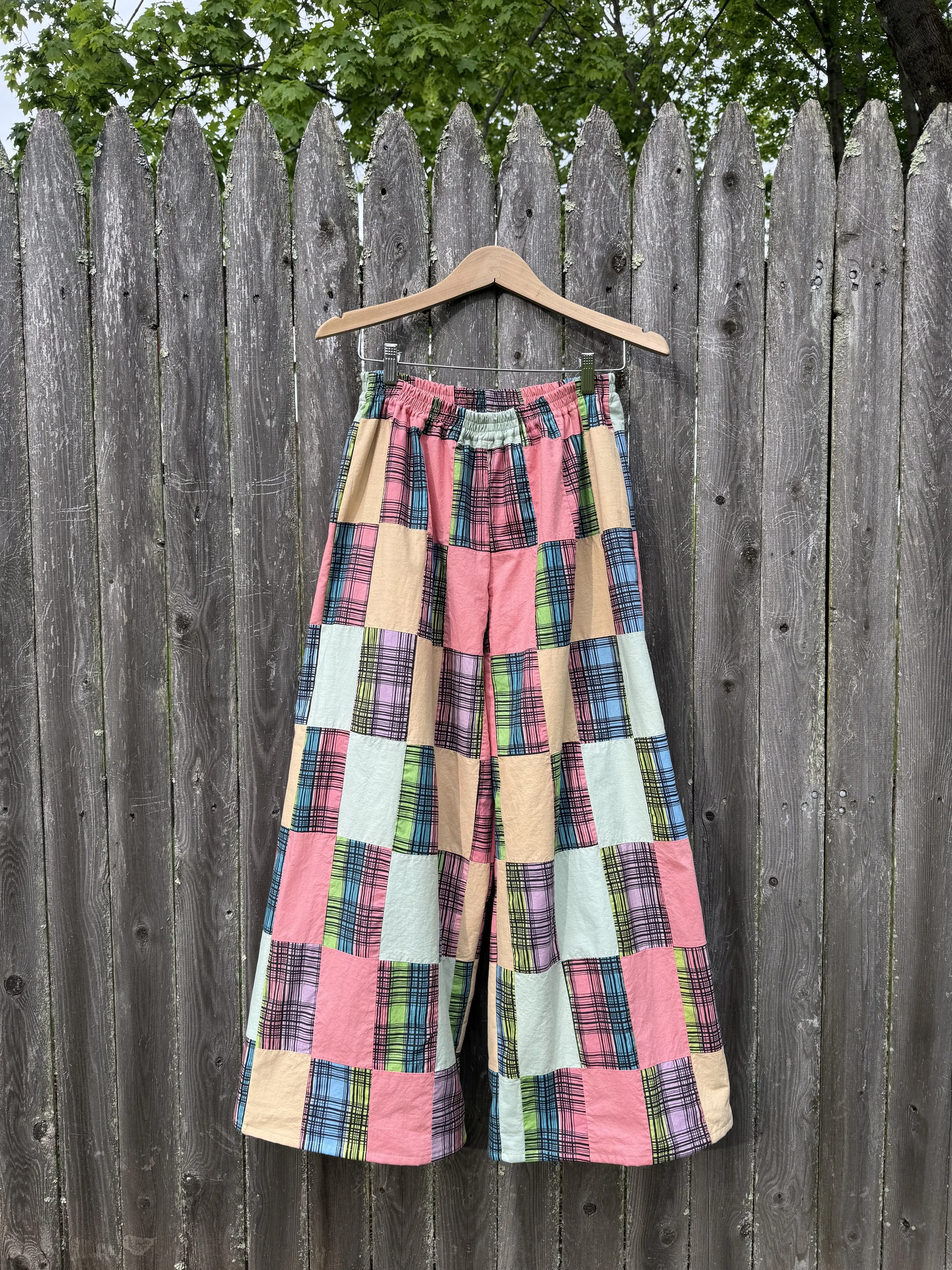 Vintage Quilt Top Pants (M)