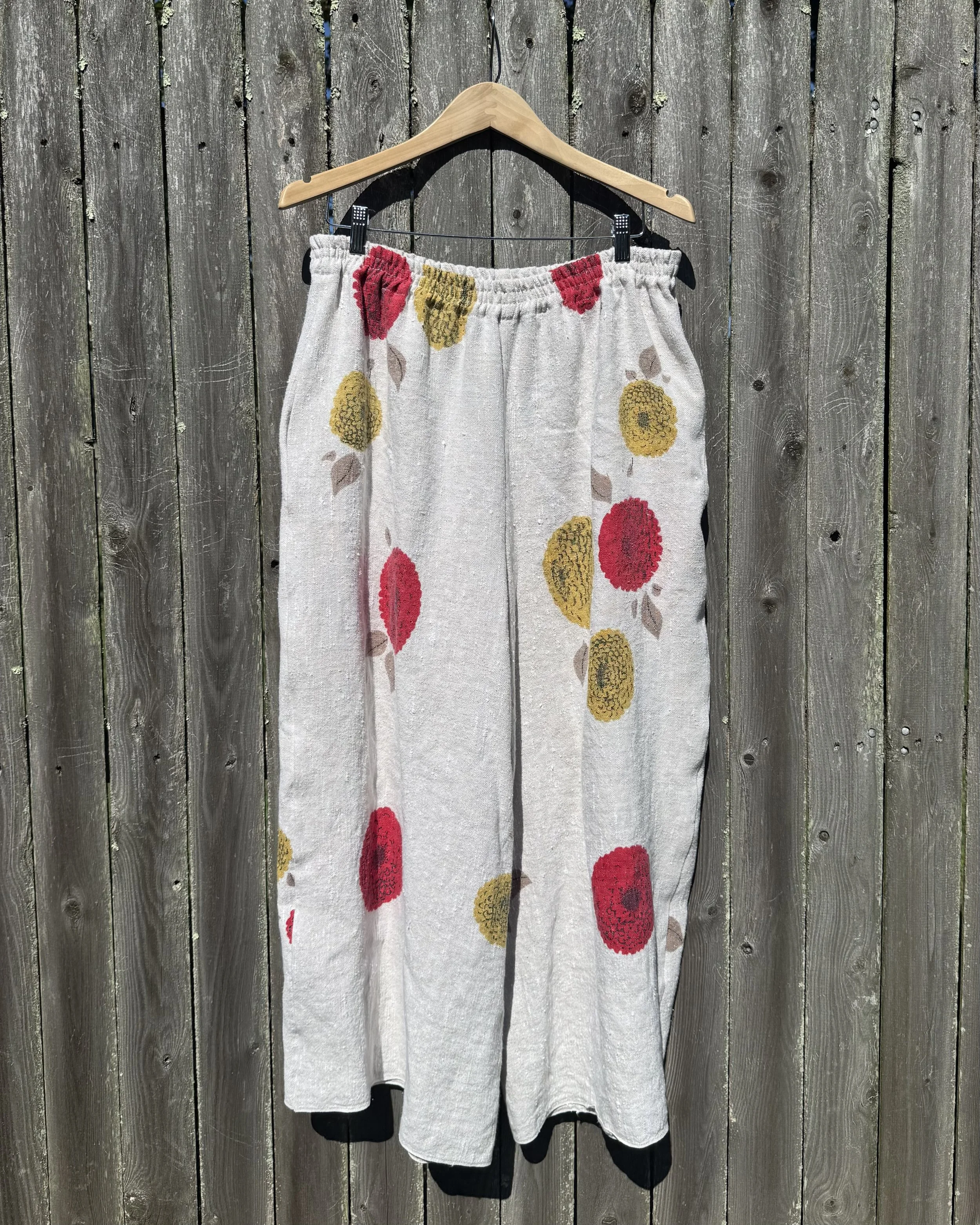 Rare 1950's Tammis Keefe Vintage Tablecloth Pants (L)