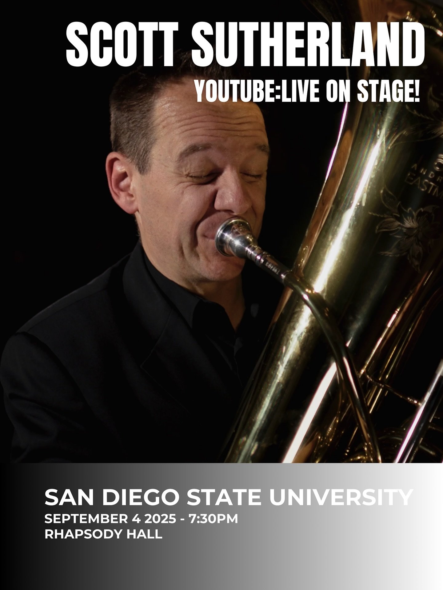 Ok San Diego, you&rsquo;ve been asking, so here&rsquo;s your chance!!! YouTube:Live on Stage! at SDSU on Thurs Sept 4 at 7:30pm in Rhapsody Hall. See you all there!