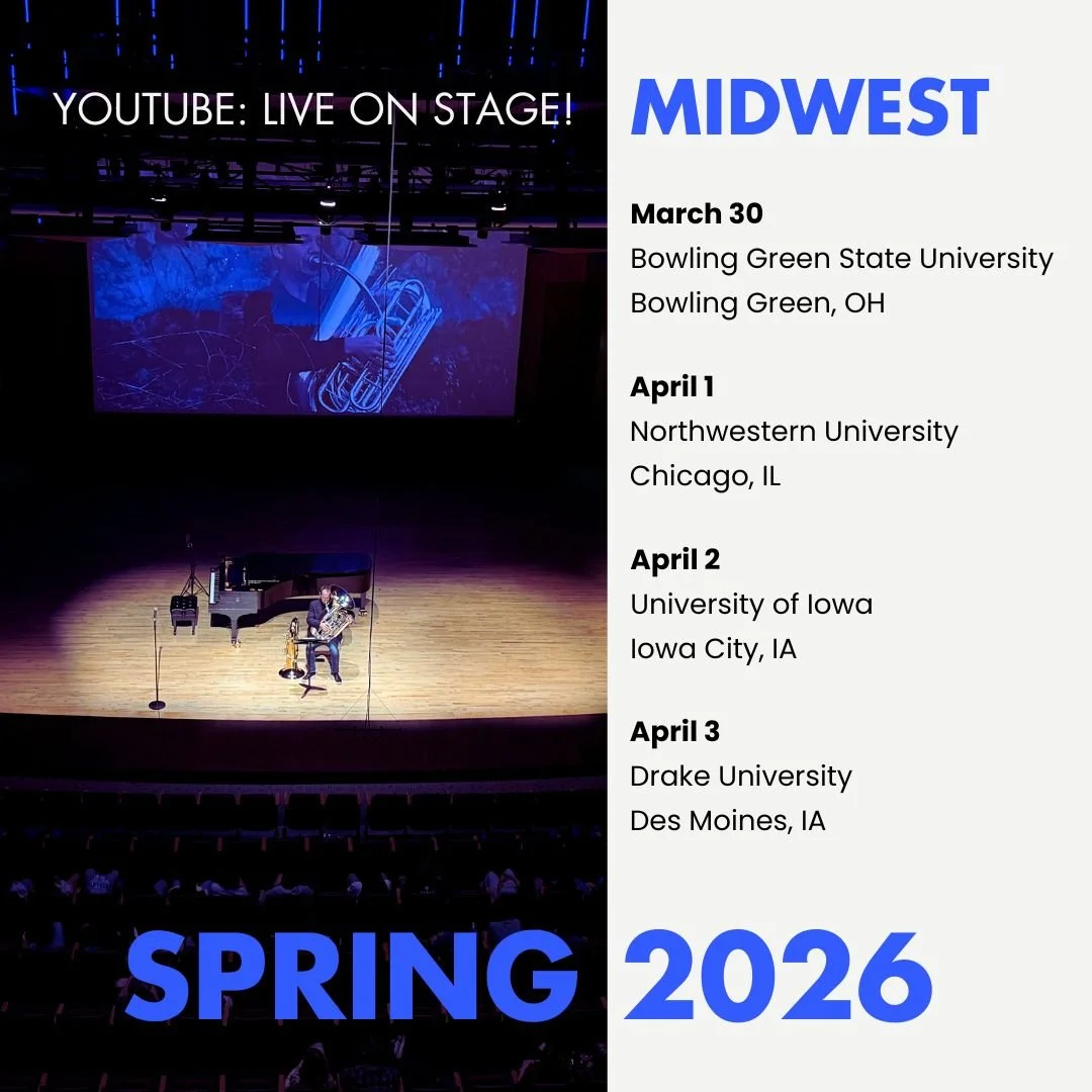 Heading back on the road for a tour of the Midwest! 🛫
Hey Ohio, Illinois, and Iowa folks, I hope to see you at one of the shows!! 😁