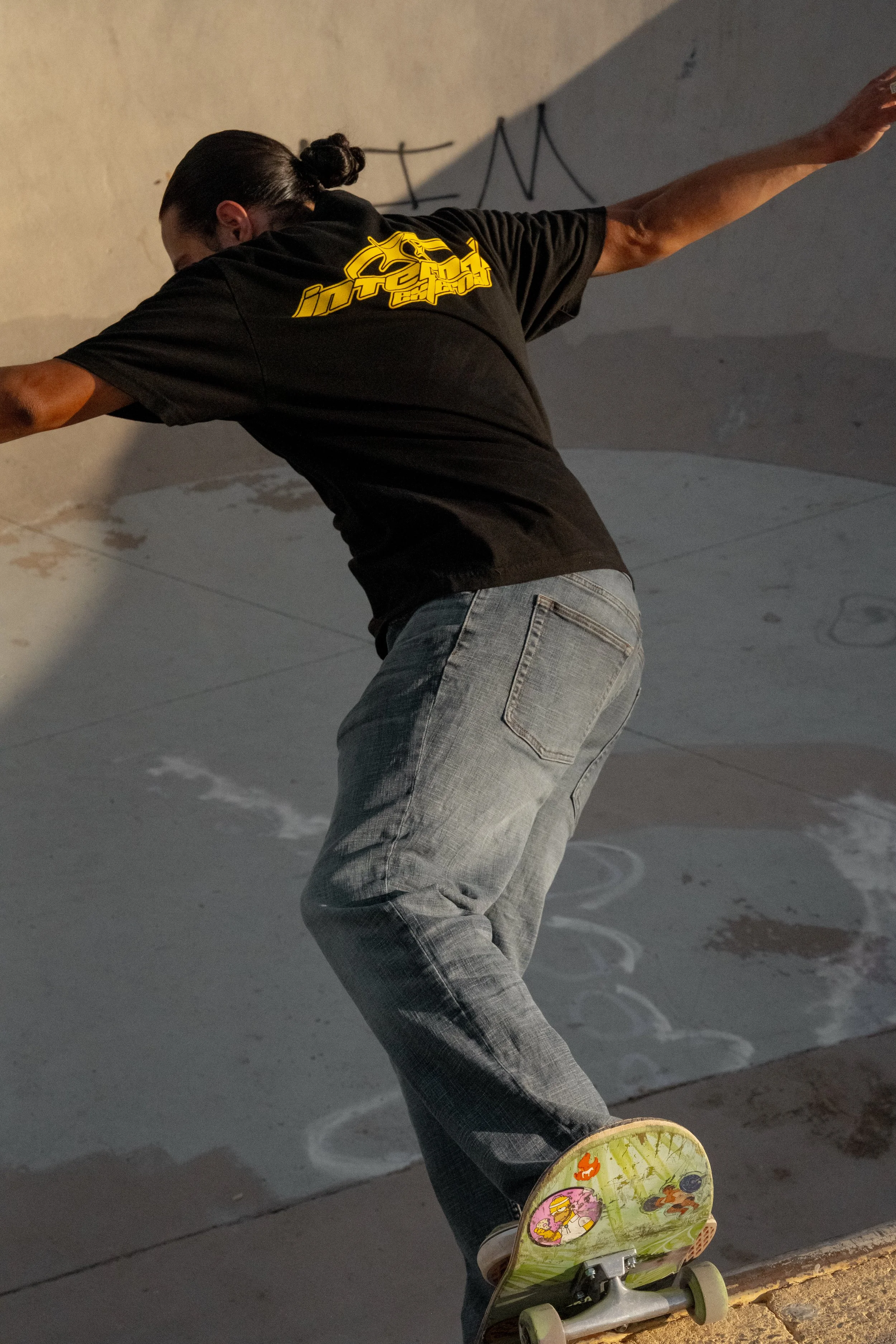 Infinity Black & Yellow Tee