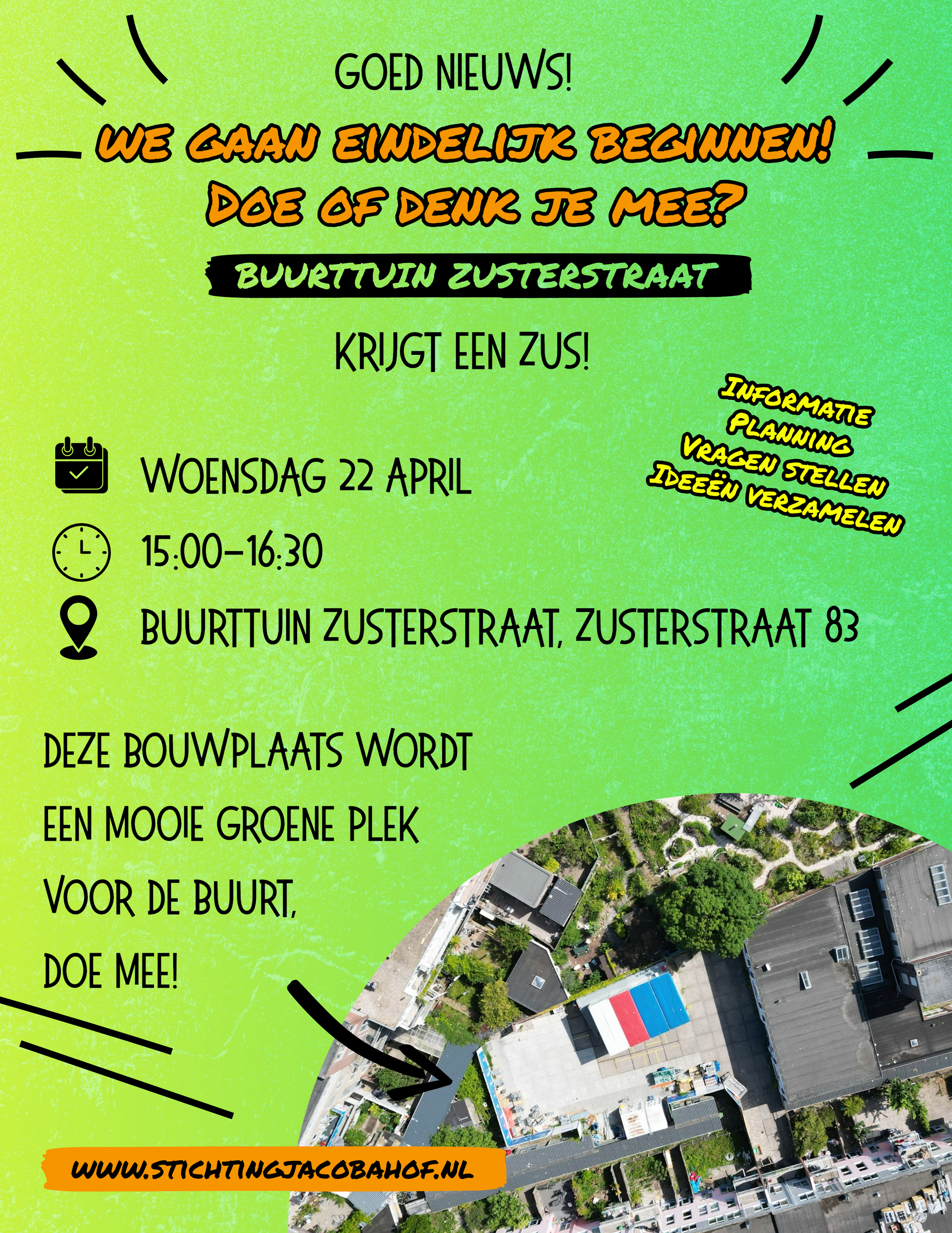 Kick-off Buurttuin uitbreiding!