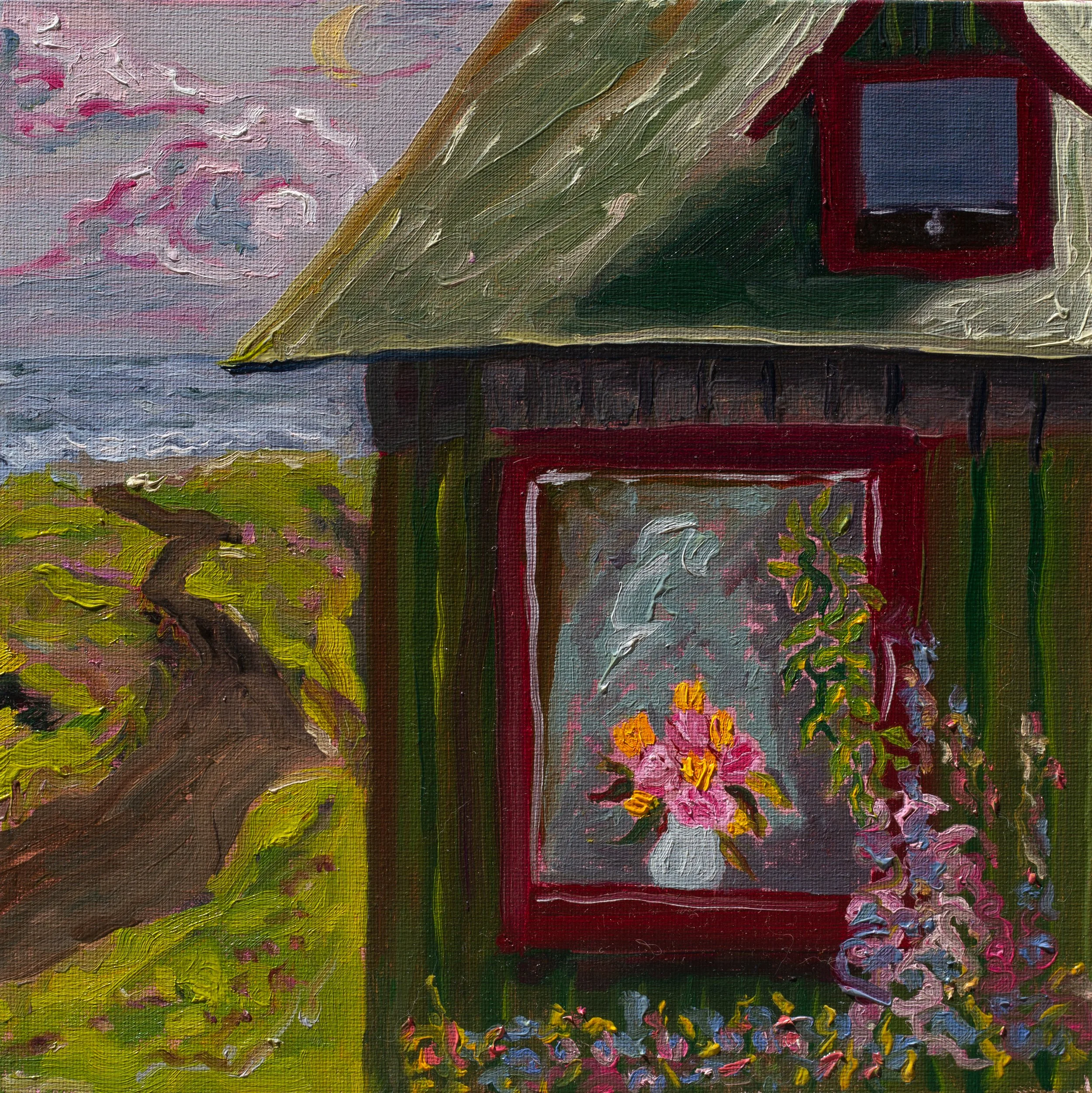 "Lullaby" / Oil on Canvas / 10" x 10"