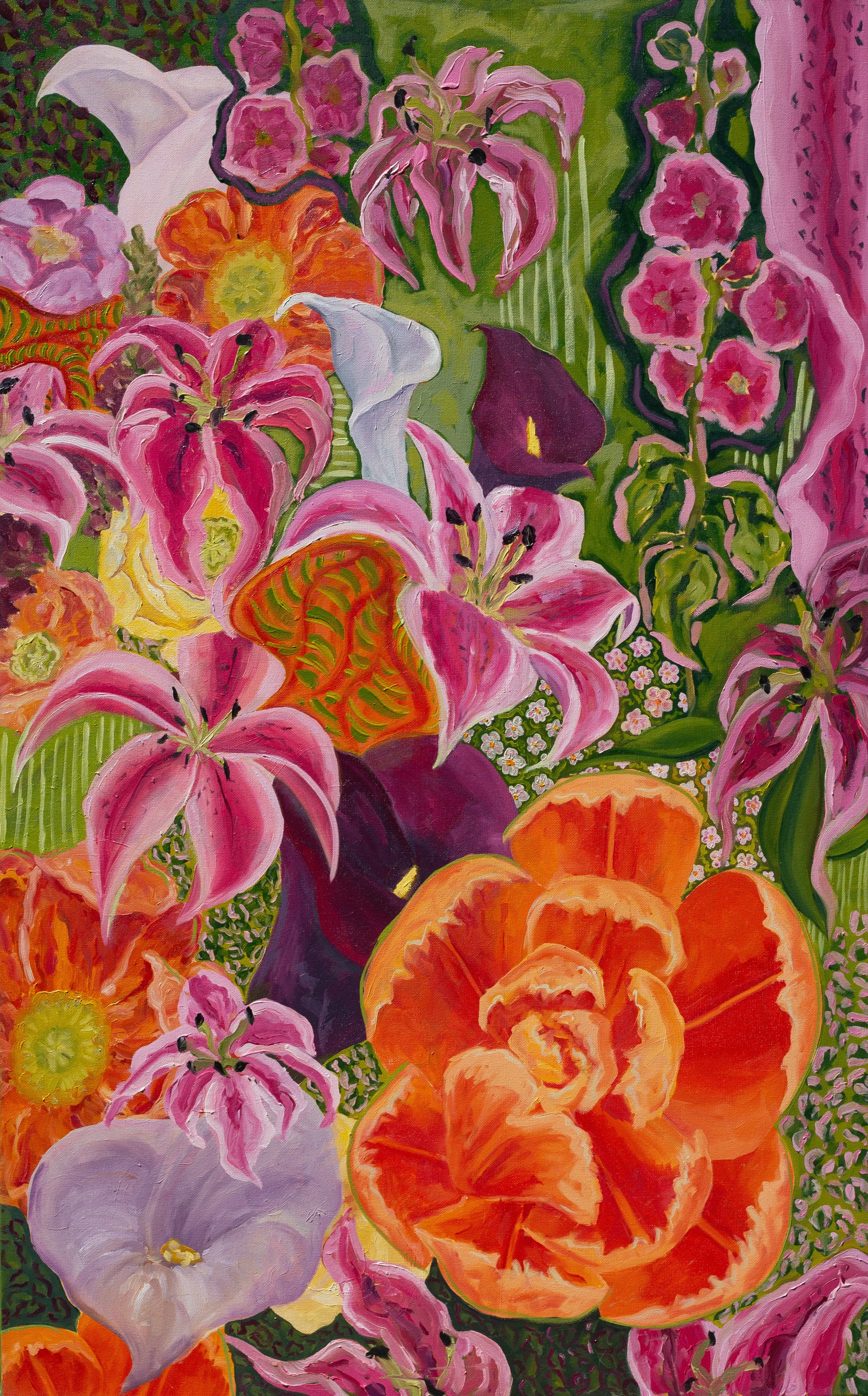 "Garden Suite" / Oil on Canvas / 30" x 48"