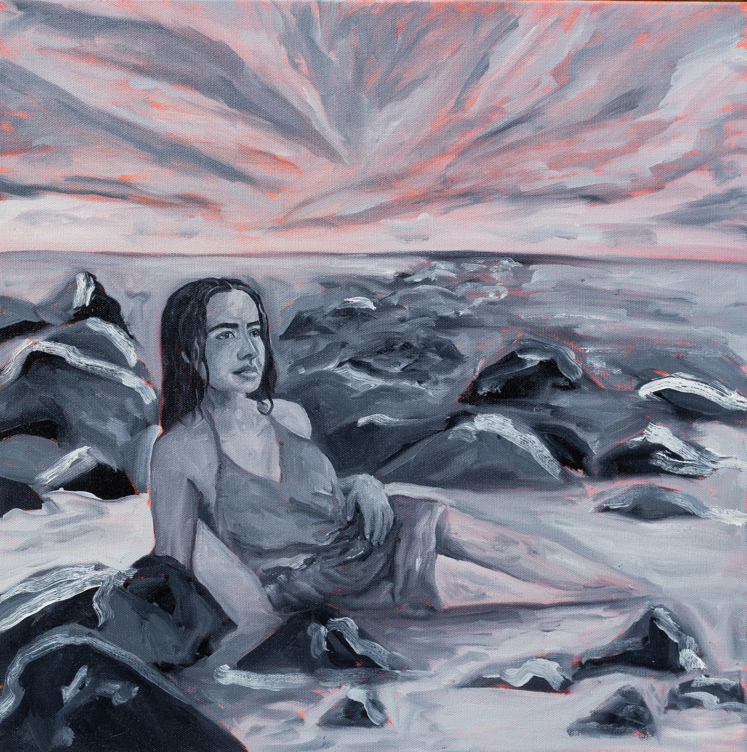 "Em" / Oil on Canvas / 24" x 24"