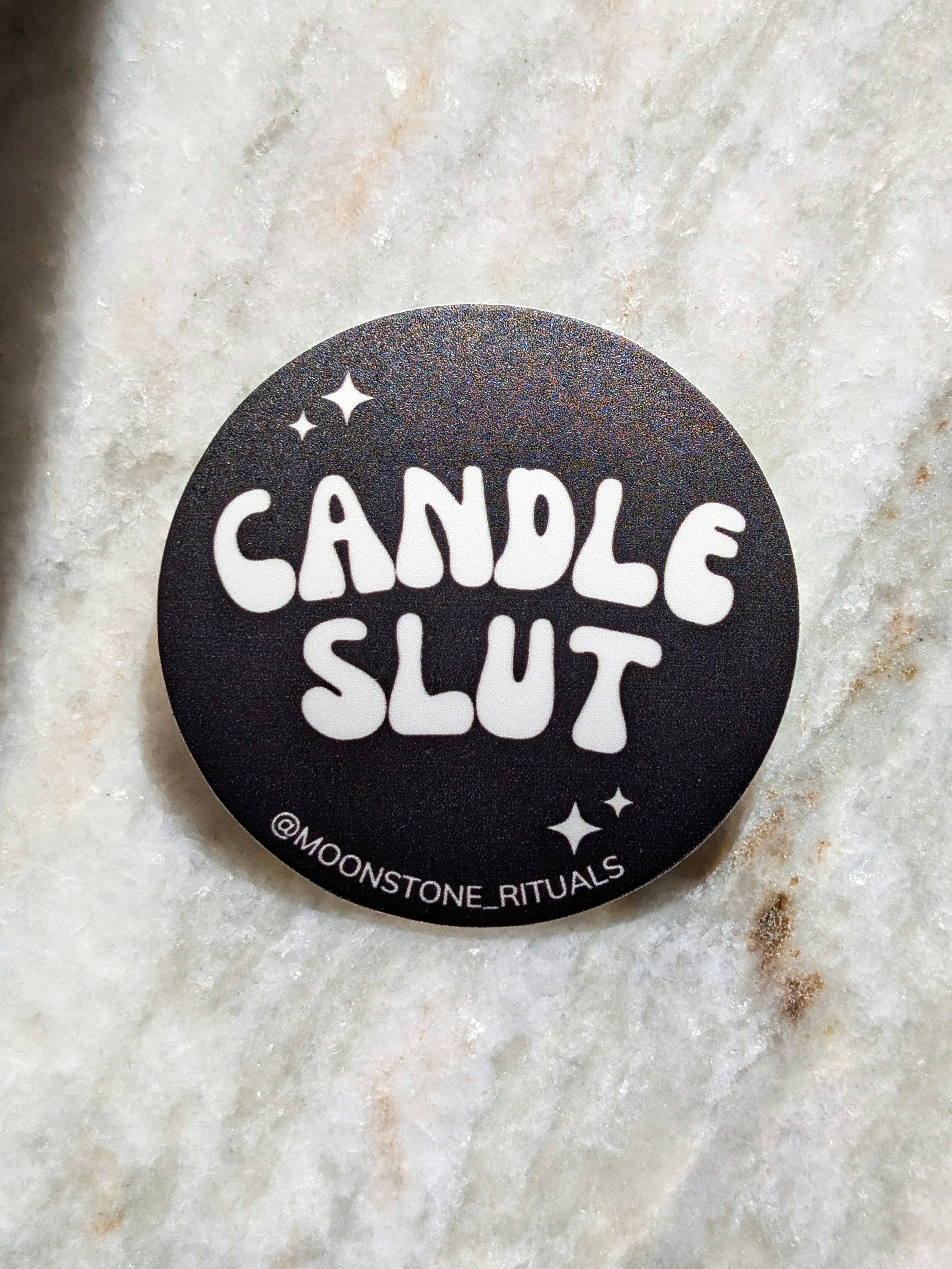 Candle Slut Sticker