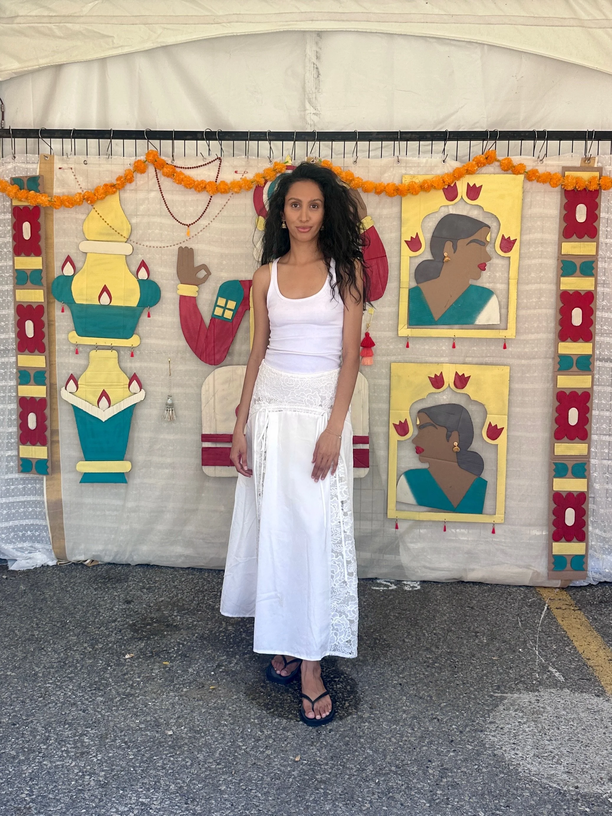📿 Last weekend, I had the privilege of creating The Malabar Coast, an installation inspired by Kerala, India, as part of Passageways at Taste of the Junction. @torontojunction 

📿 Thank you to everyone who stepped inside, asked questions, touched t