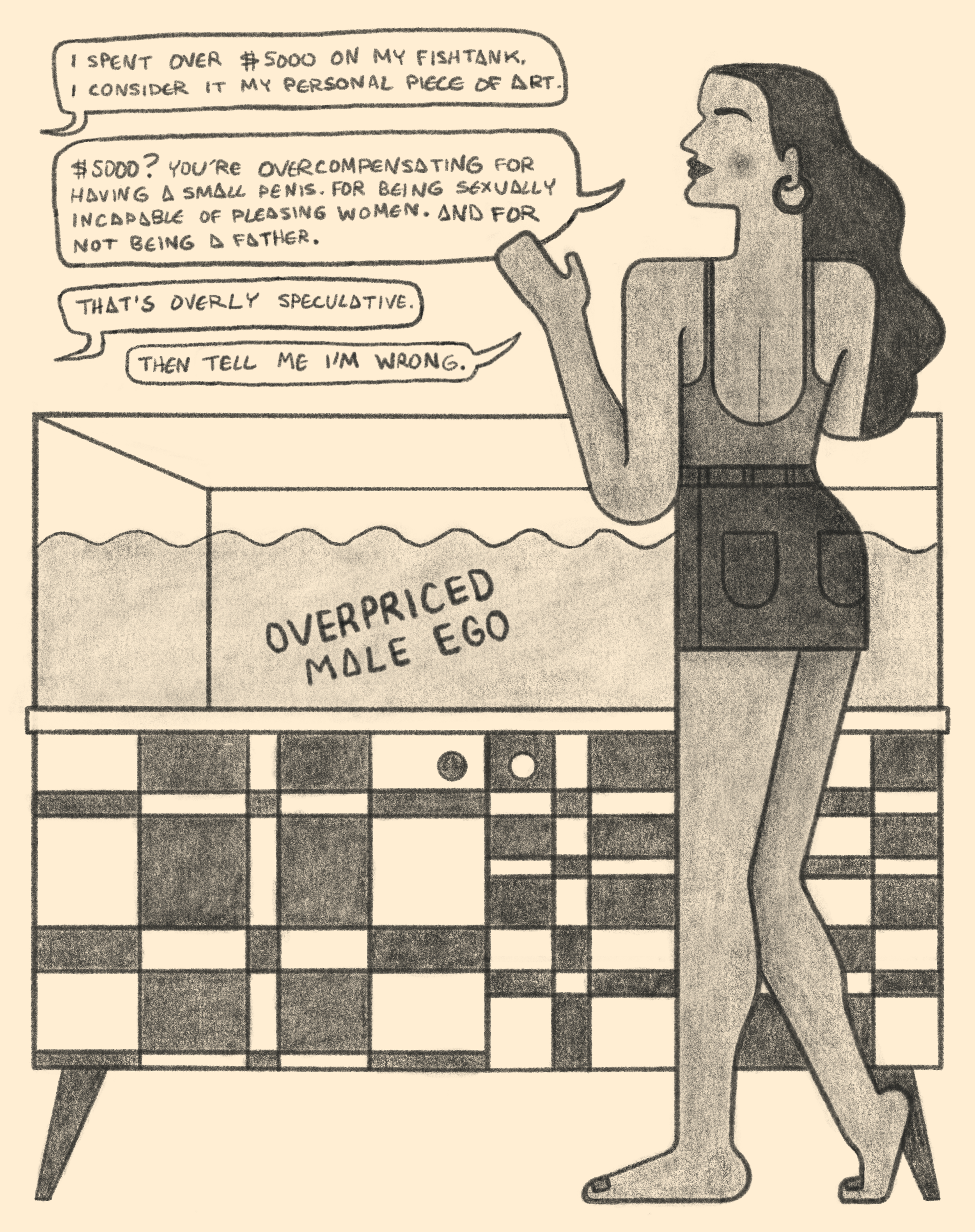 $5000 worth of childhood trauma is just enough to fool a therapist. 