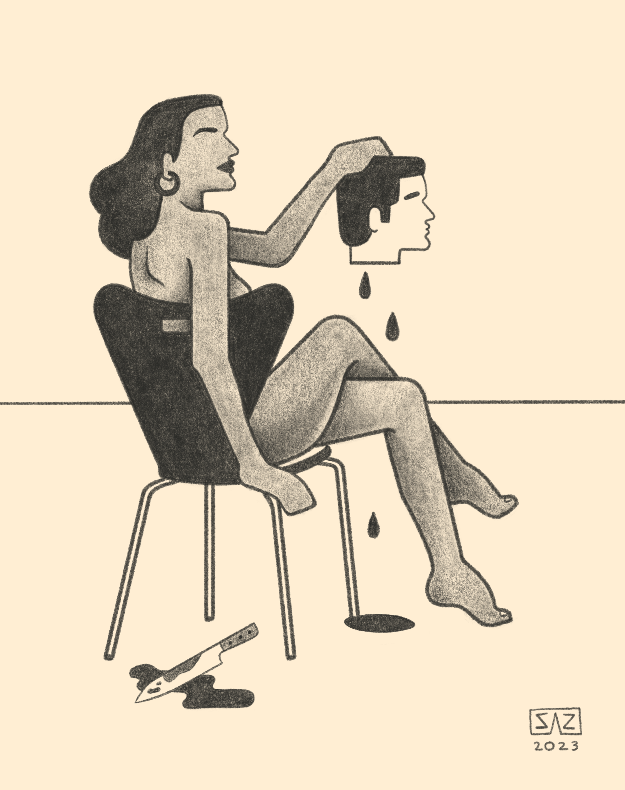 The dream I had of the beheading.