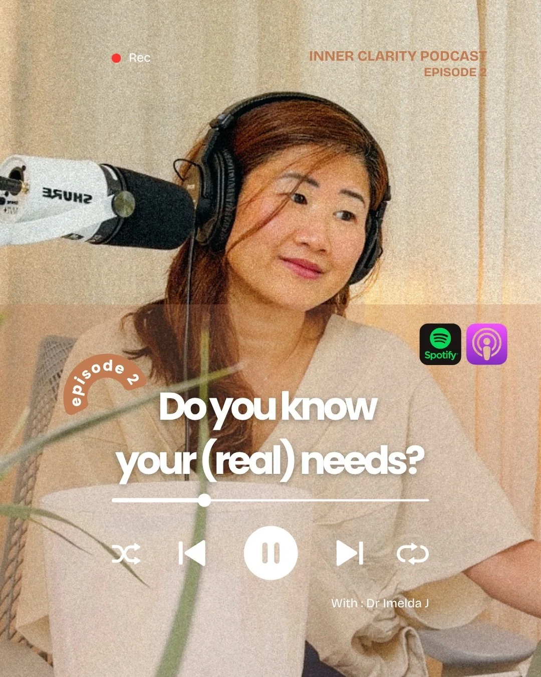 lasting change does NOT come from more willpower. it starts by understanding what the habit has been doing for you, and meeting that need in a kinder way. &hearts;️

in this episode, we explore why habits are hard to break, from doom scrolling, overw