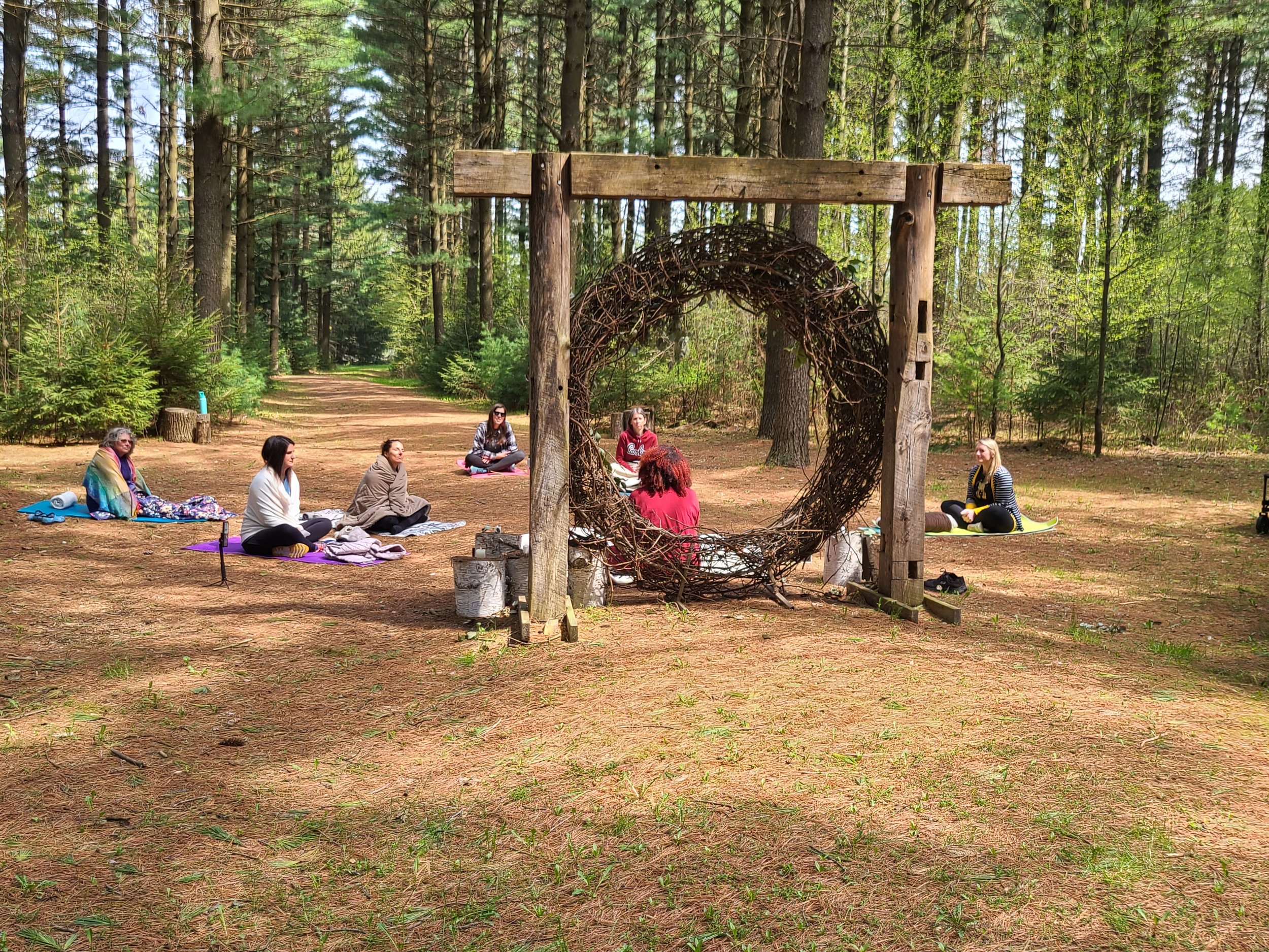 sound bath in the forest sound bath in the forest