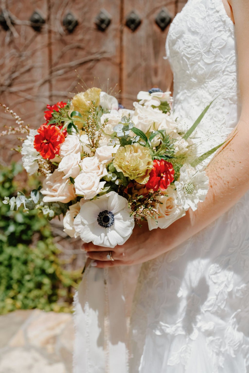 wedding ceremony flower arrangements