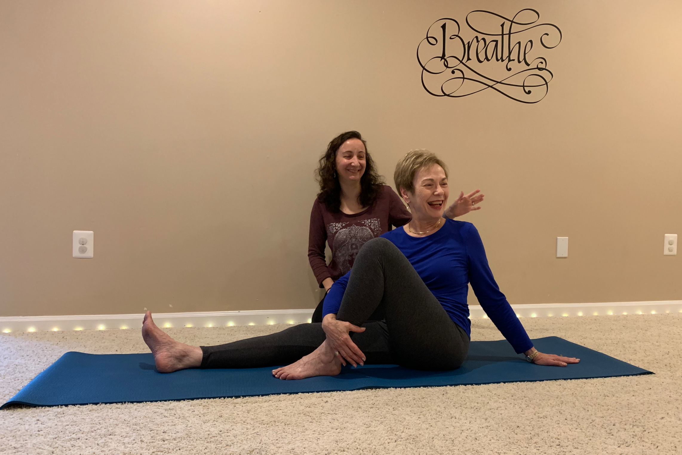 private yoga; yoga for strength; yoga for seniors