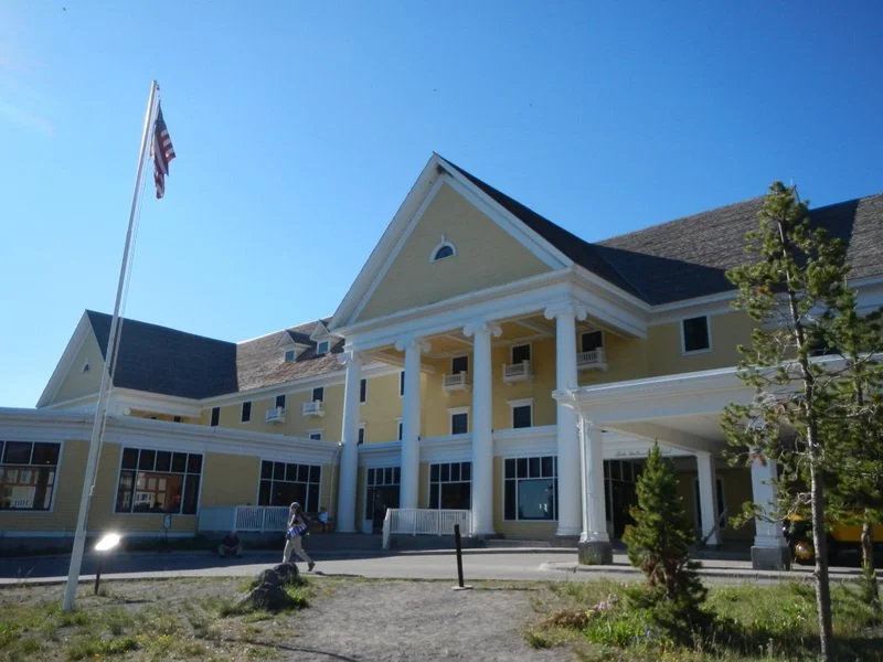 Arriving at Lake Village, YNP