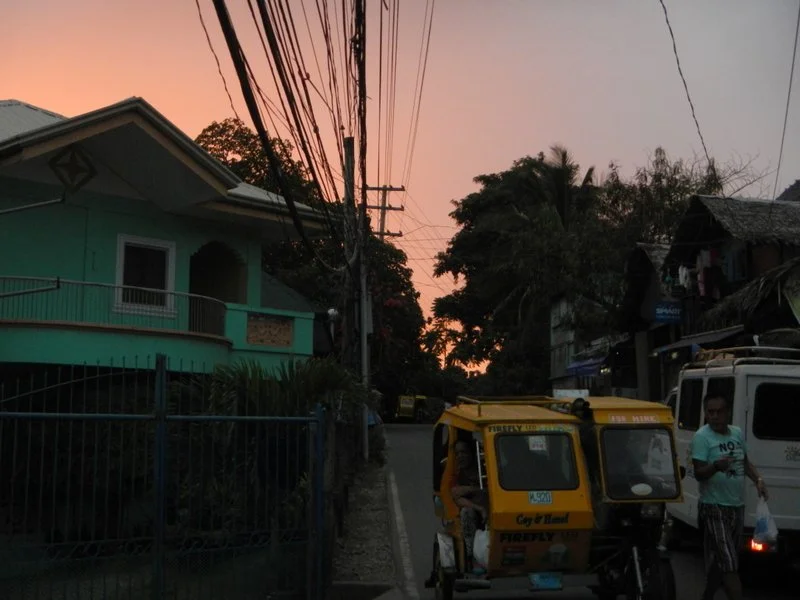 The main road