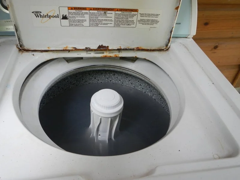 Broken washing Machine