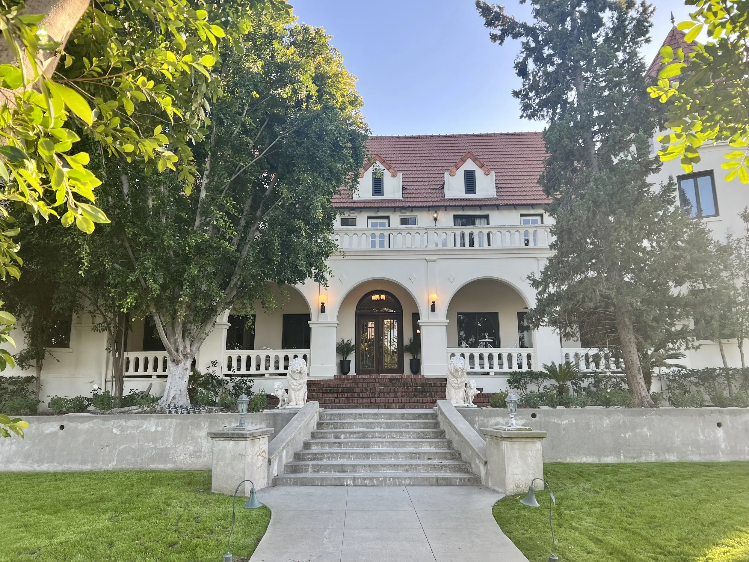 Steps to Veranda & Back Doors