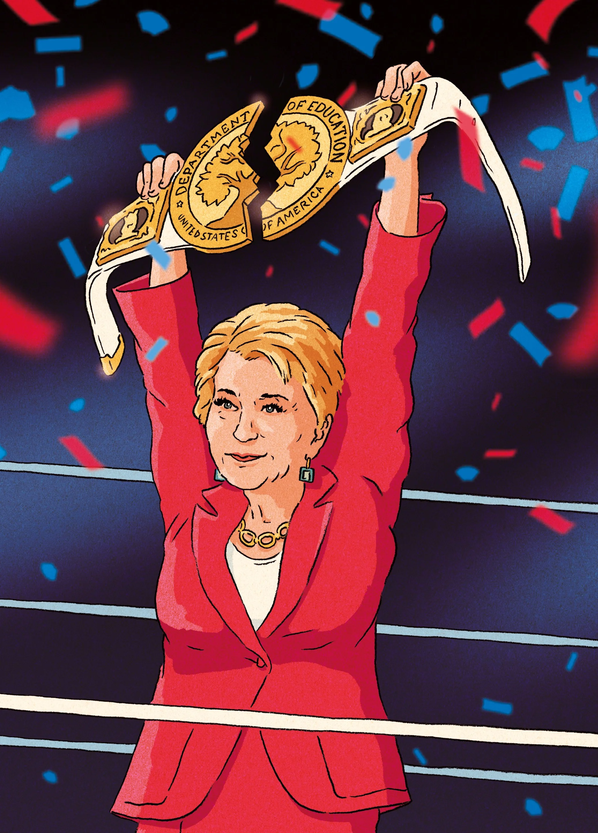 THE NEW YORKER  How the WWE prepared Linda McMahon for Trump’s cabinet