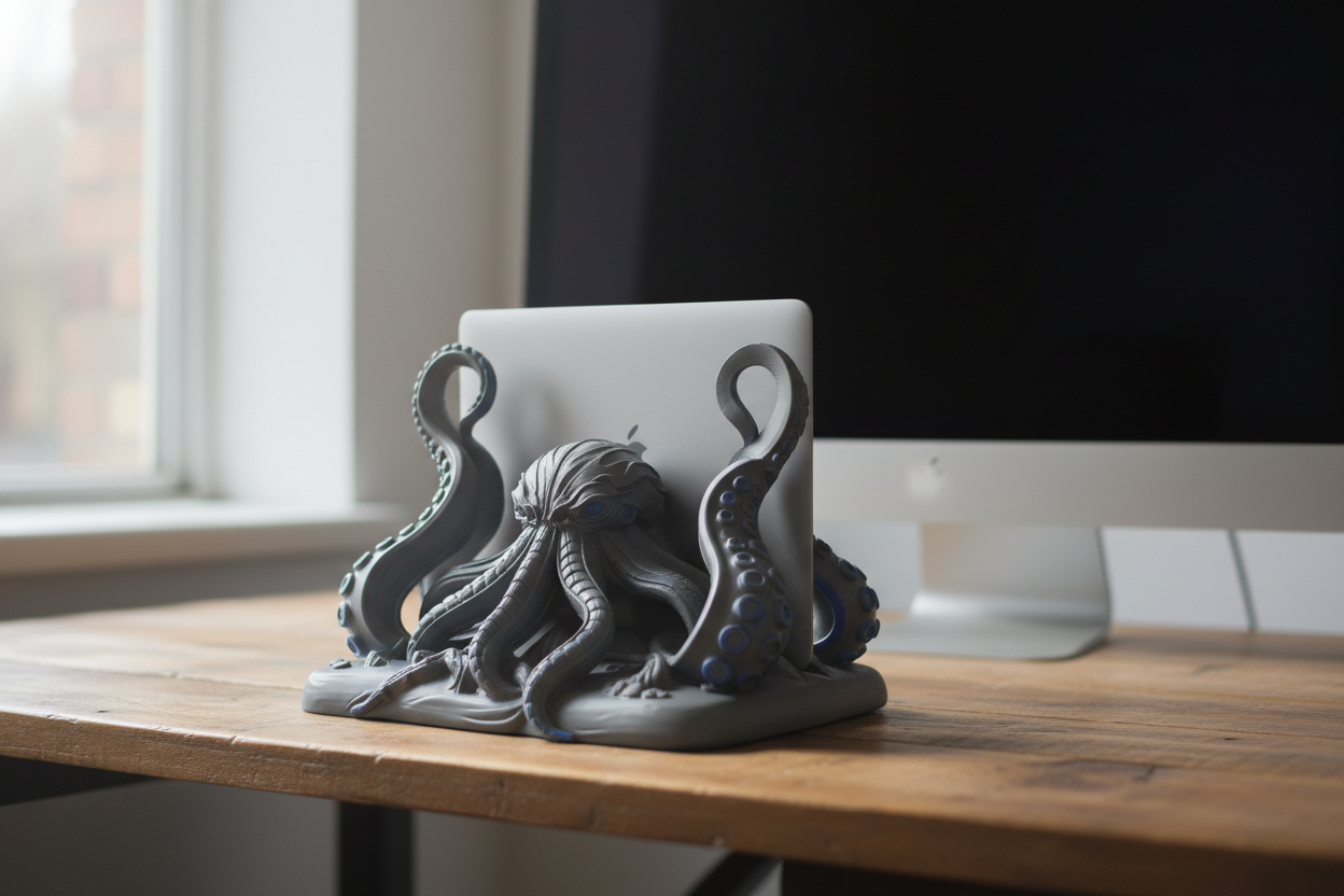 Kraken Laptop & Tablet Holder - STL