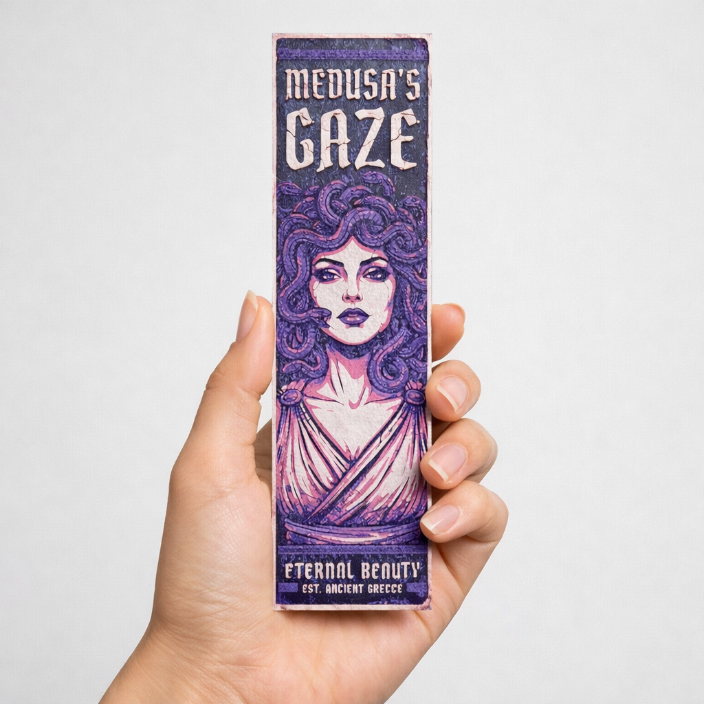 3D Printed Medusa Bookmark