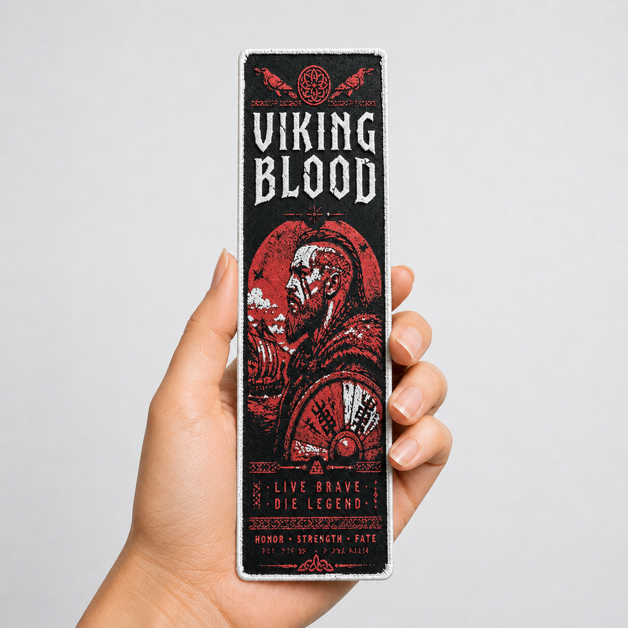 3D Printed Viking Bookmark