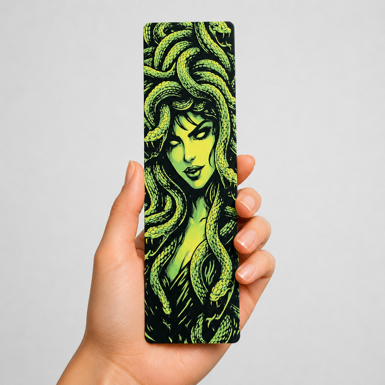 3D Printed Medusa Snakes Bookmark