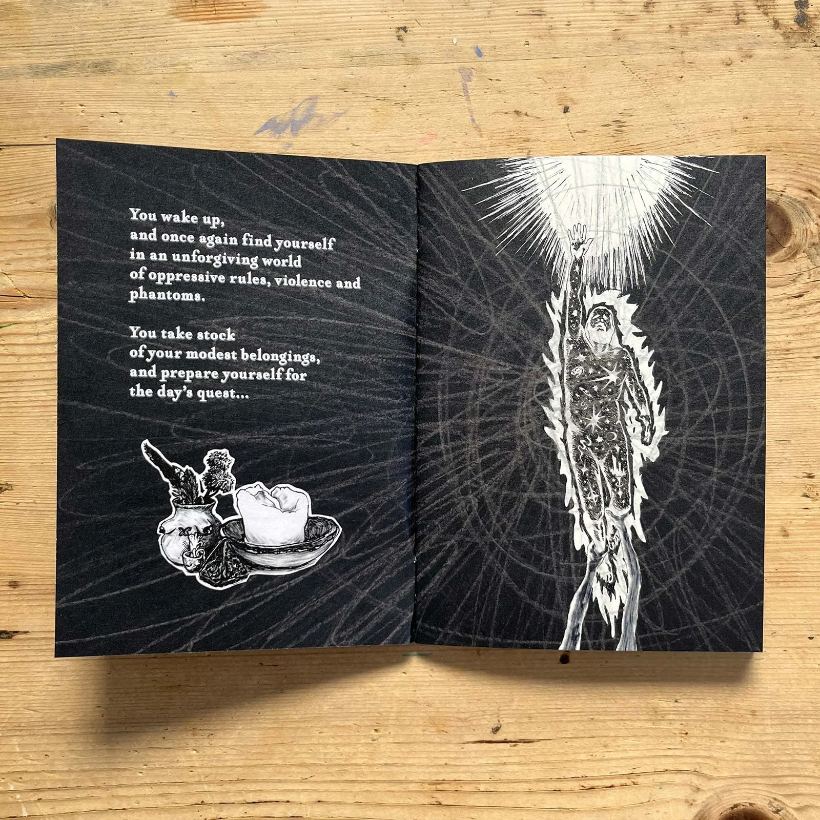 Excerpt from "INVENTORY" zine