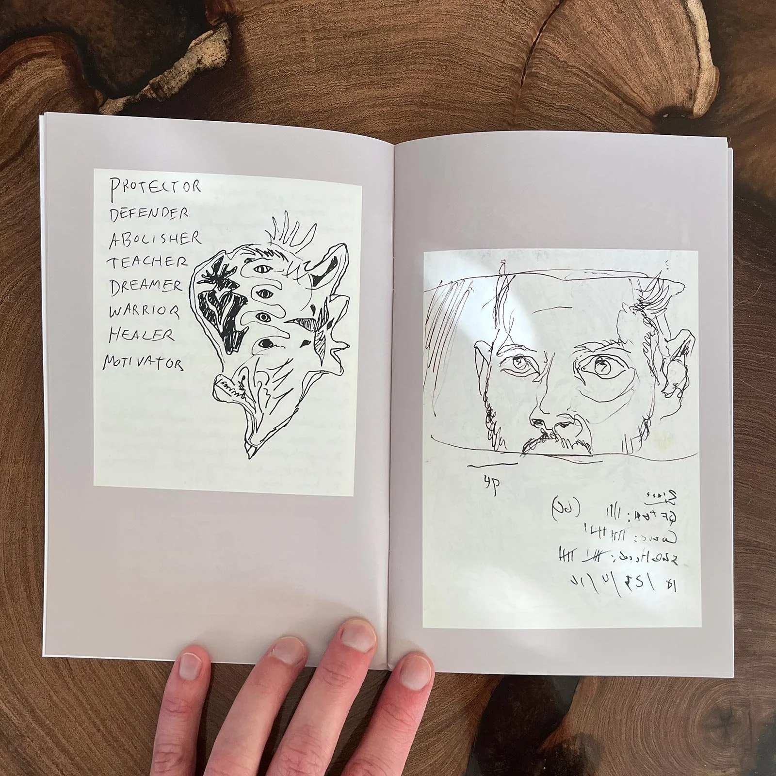 Excerpt from "ECHOES OF EMOTION FROM DREAMS LONG PAST" zine