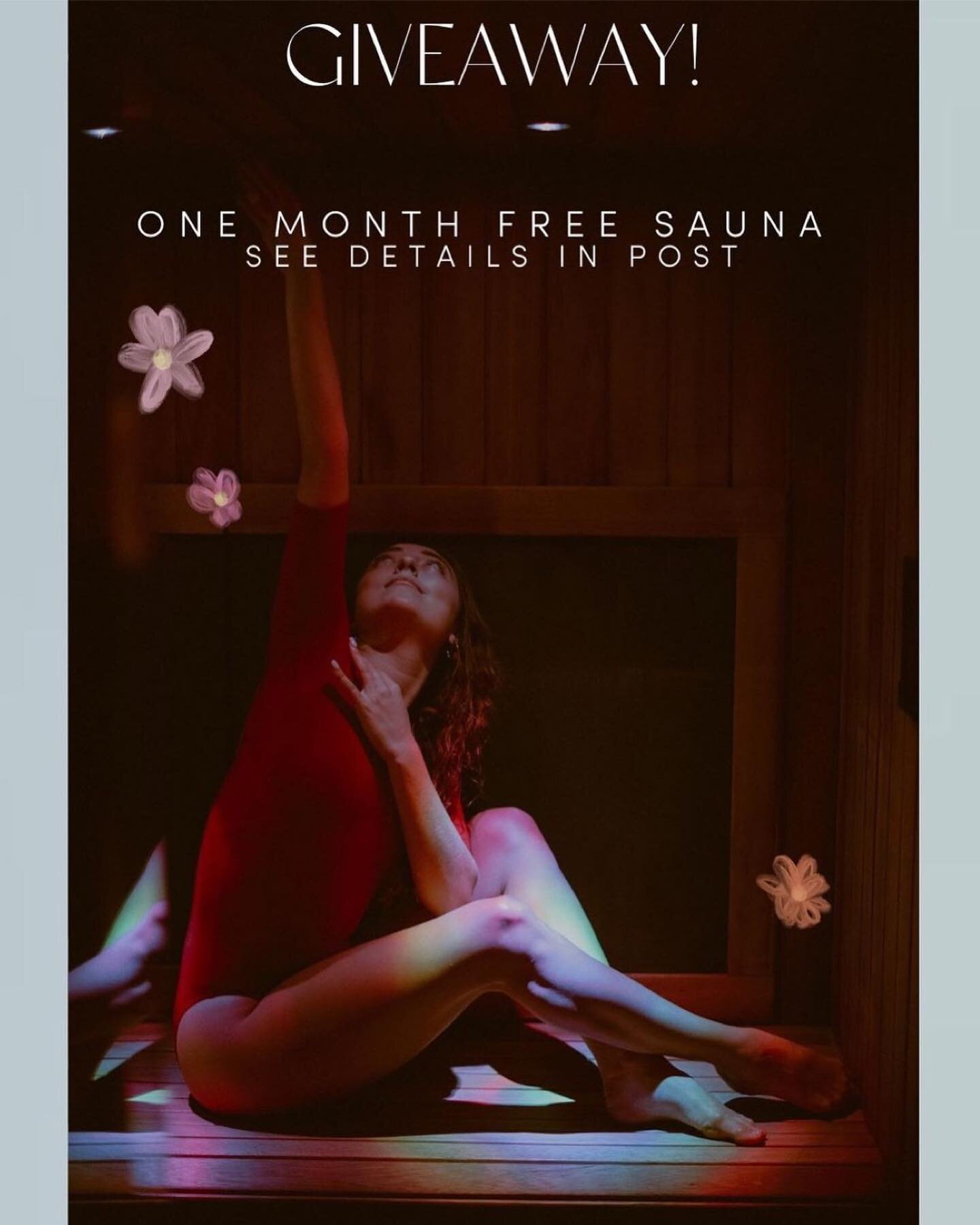 💥Giveaway Details Below! 
We are so excited to open our doors on May14th!
We cannot wait to serve our community in Park City with modalities and rituals that enhance health and vitality. 

Enter our giveaway and win: ONE FREE MONTH OF INFRARED SAUNA