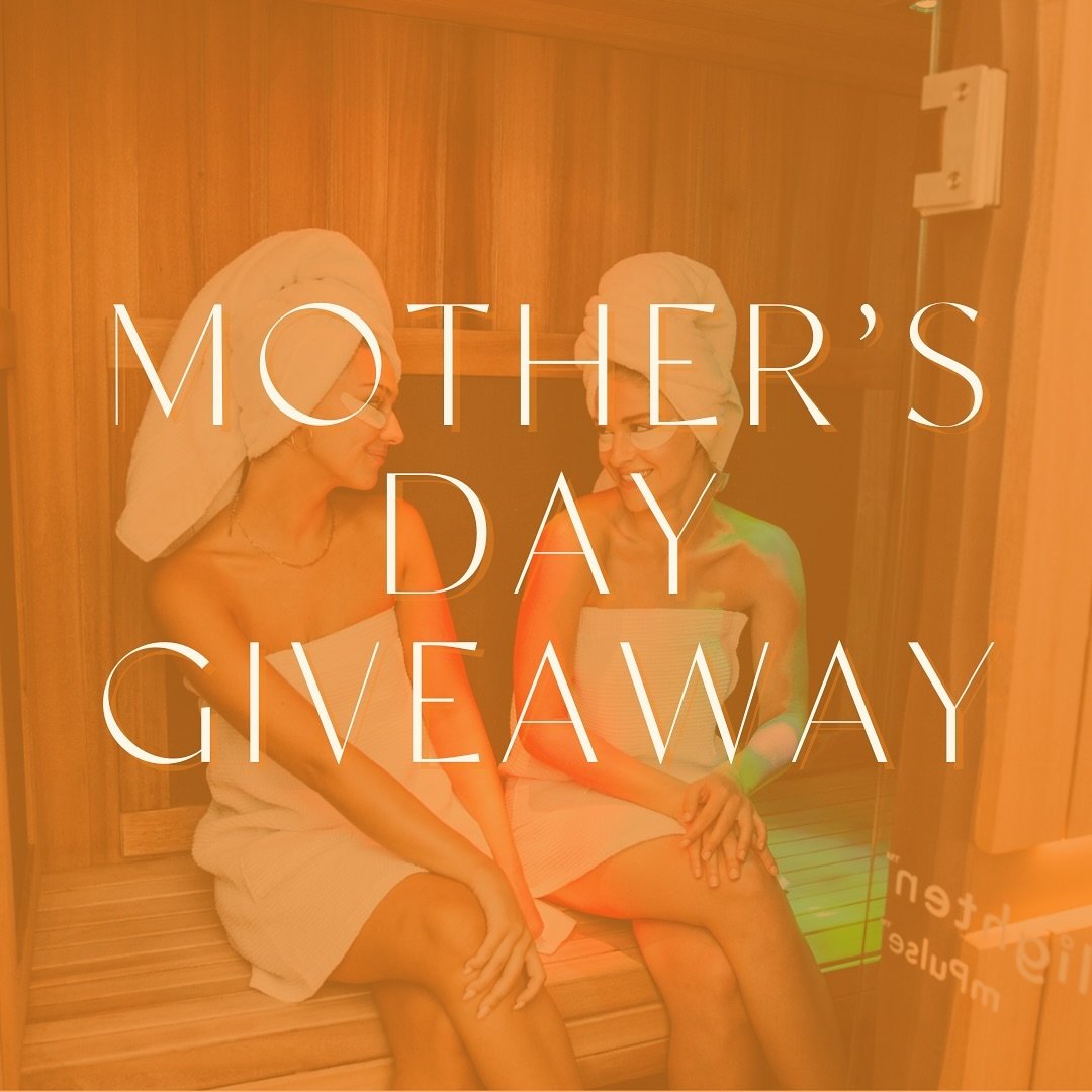 ✨GIVEAWAY ✨This Mother&rsquo;s Day, treat yourself or a special mom in your life to a Pure Party!✨ Enter to WIN a relaxing + detoxifying 60-minute infrared sauna session paired with health + beauty boosters for up to 4 guests for a mom&rsquo;s day ou