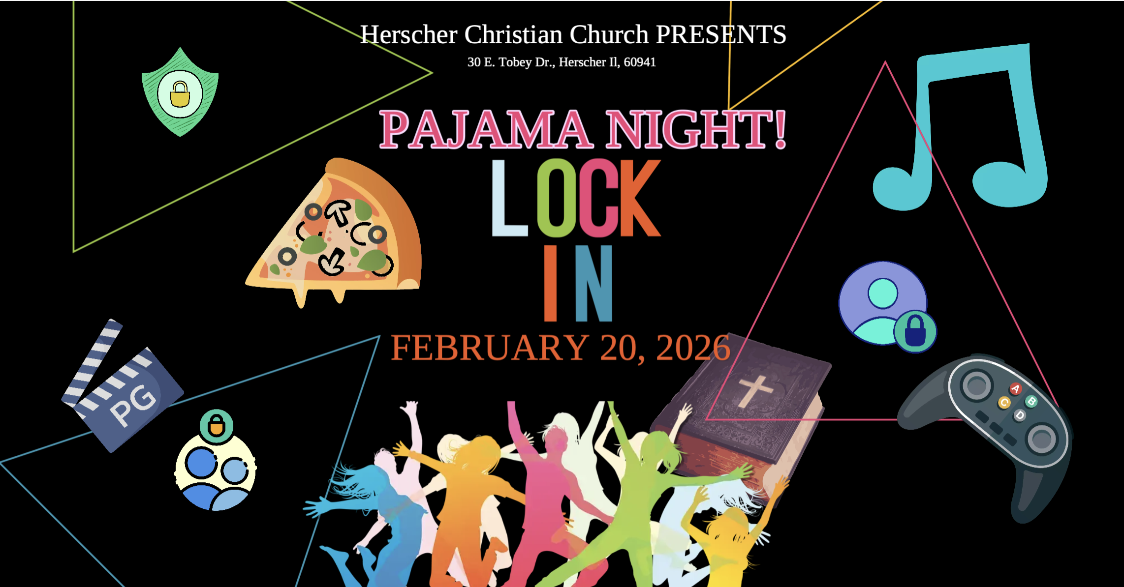 💤🎉 YOUTH GROUP LOCK-IN 🎉💤