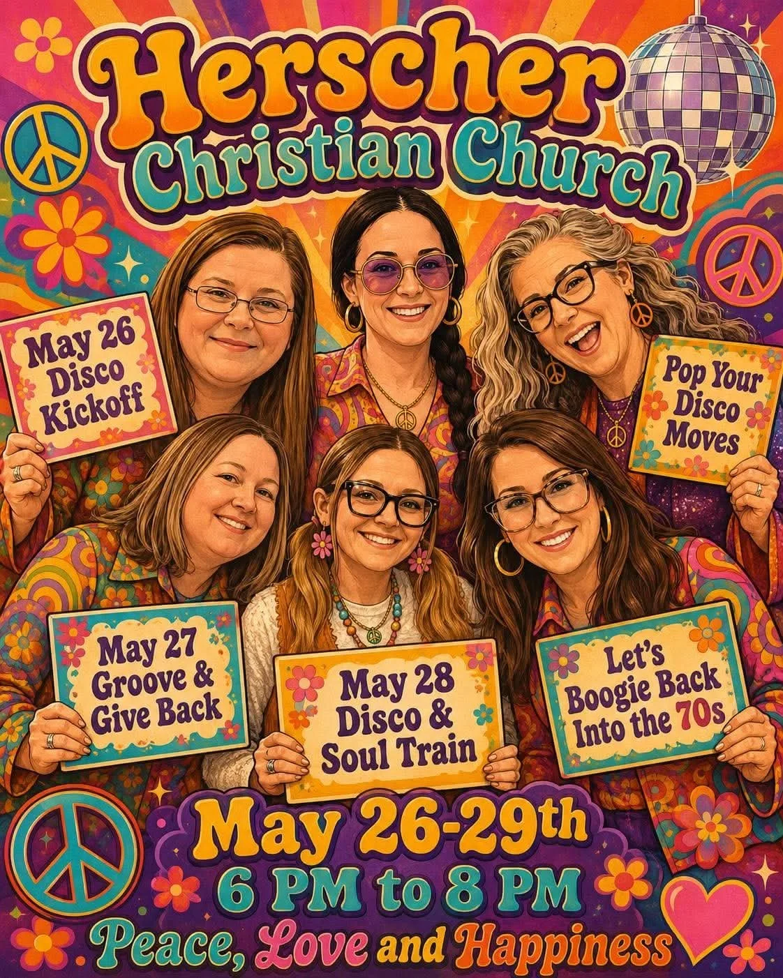 Instead of scrolling… show up! HCC Youth Group Challenge: Show Up. Have Fun. Grow.  (Copy) (Copy)
