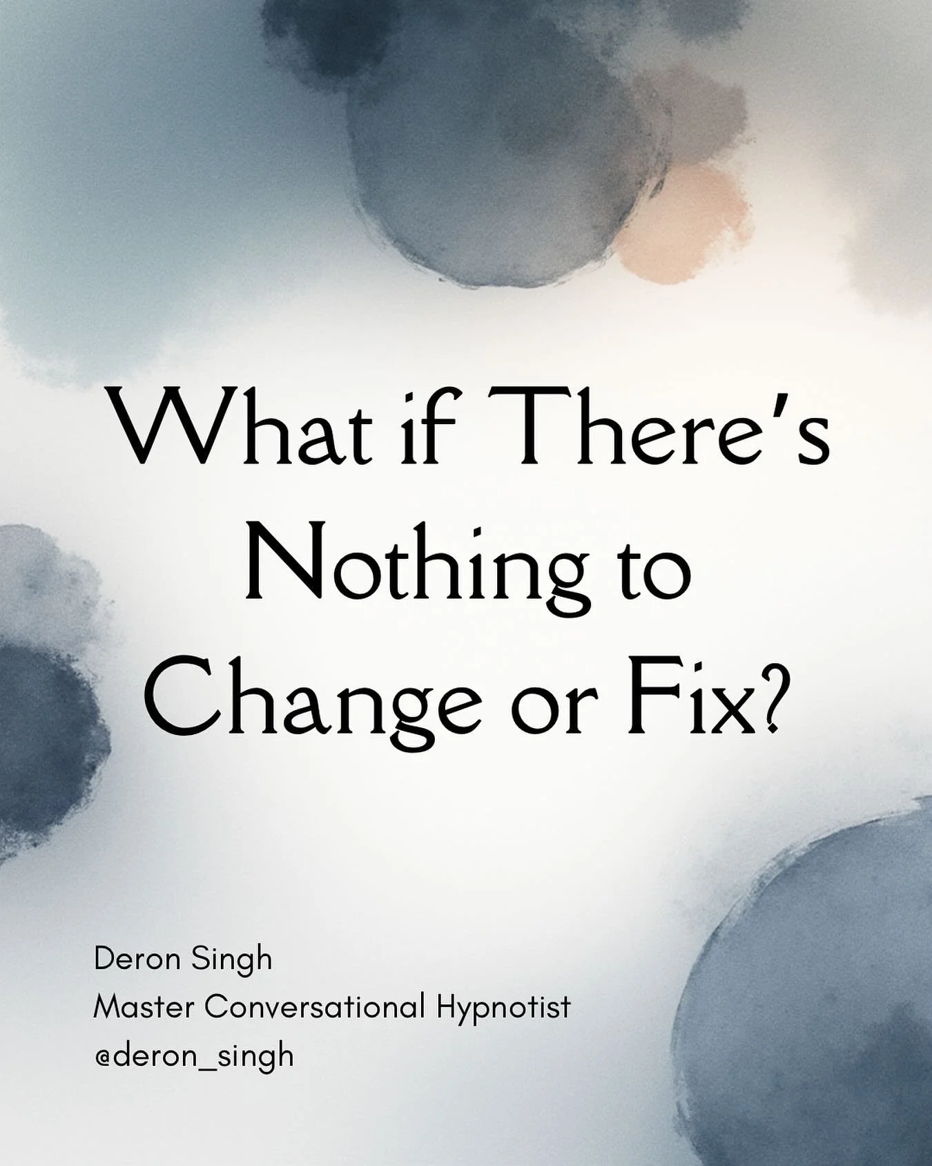You&rsquo;ve been lied to and probably been lying to yourself thinking &ldquo;there&rsquo;s something wrong&rdquo;

There isn&rsquo;t&hellip;.. you&rsquo;re just putting labels on yourself and making that your identity&hellip;. 

If you&rsquo;re afra