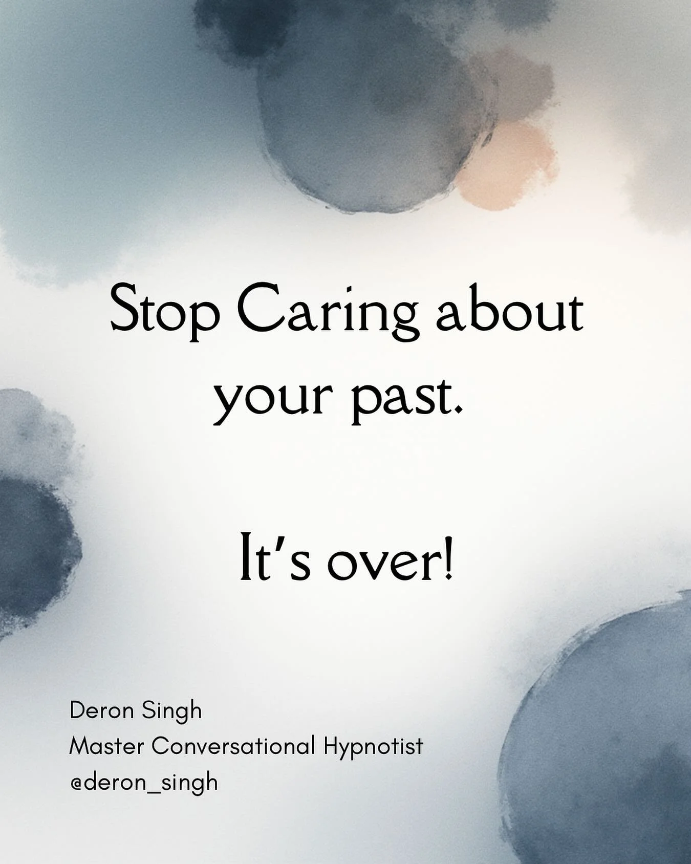 Instead of focusing on the past, remind yourself who you want to be and let that define you!

You are an amazing human that can do so MUCH and after working with me, you&rsquo;ll be able to achieve even more.

Let go of the story and the idea you hav