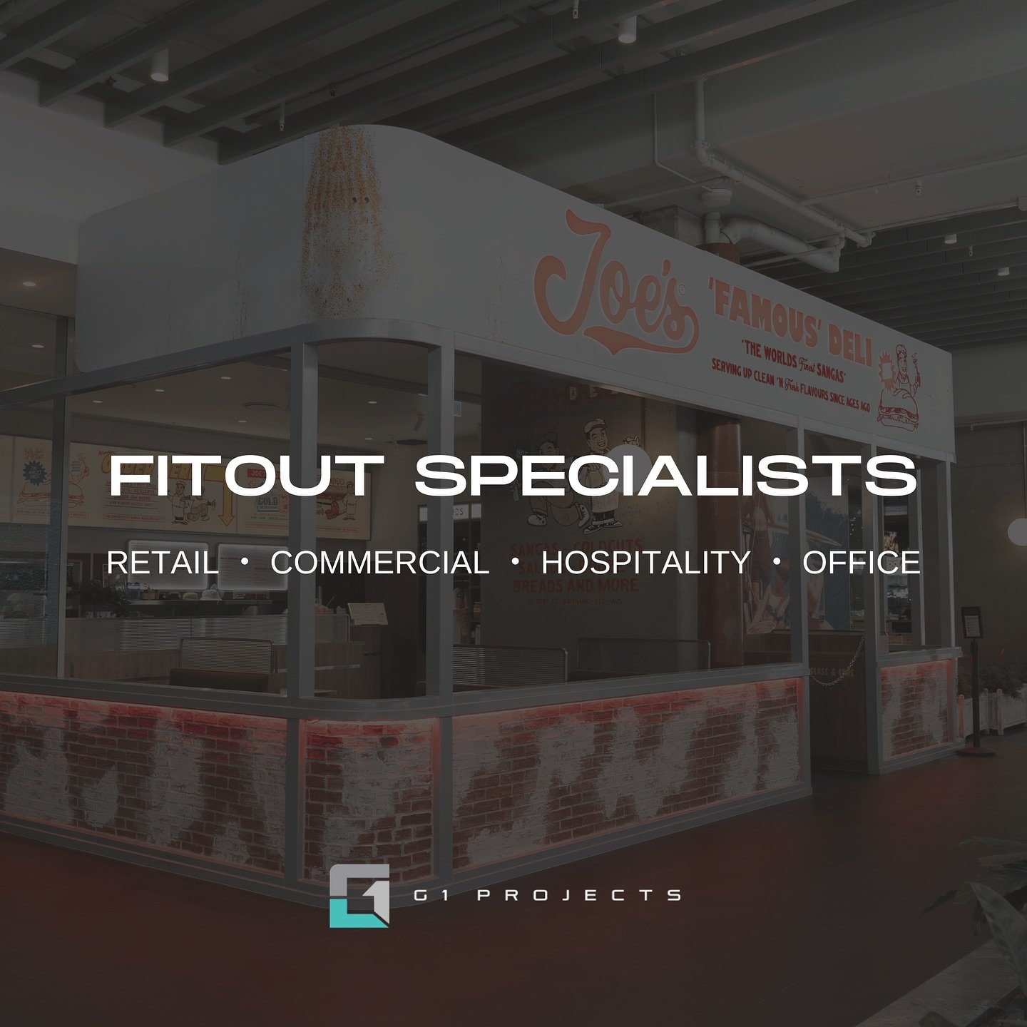 G1 Projects delivers tailored fitout solutions for Retail, Commercial, Hospitality and Office spaces. 🔨✔️

#G1Projects #Shopfitting #Defits #Maintenance #RetailSpaces #CommercialFitout #ConstructionExcellence #ProjectManagement #InteriorDesign #Offi