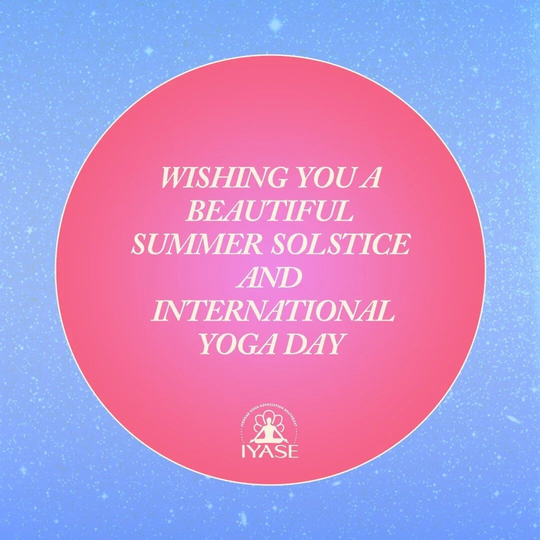 Happy Happy International Yoga Day and Summer Solstice! 🌀 🌺

Much love and light from us at IYASE 🌞 🧡 

We hope you find time to celebrate your practice and your time under the sun today !

.

.

.

In this carousel: graphic made by iyase, unkown