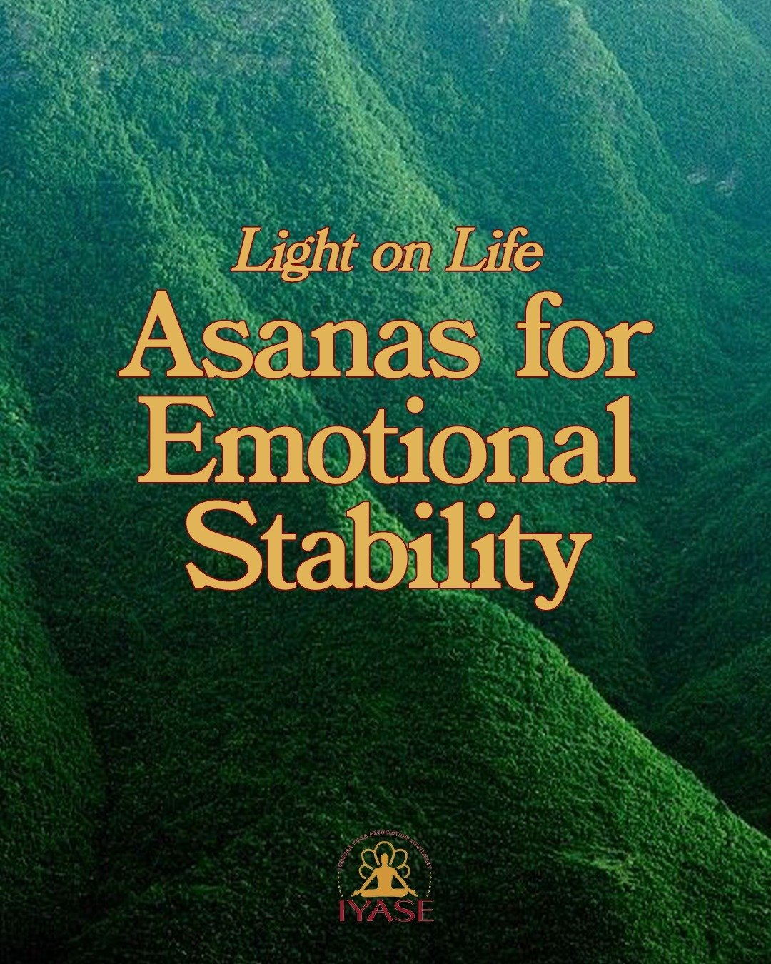 #Repost #WorkshopWednesday Asanas for Emotional Stability from Light on Life by BKS Iyengar. Courtesy of @iyengaryogalondon ❤️ Links to the pdf, further reading, and more resources will be linked in our stories and in the &quot;Sequences&quot; Highli