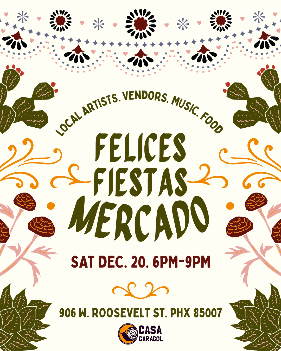 Felices Fiestas Mercado 