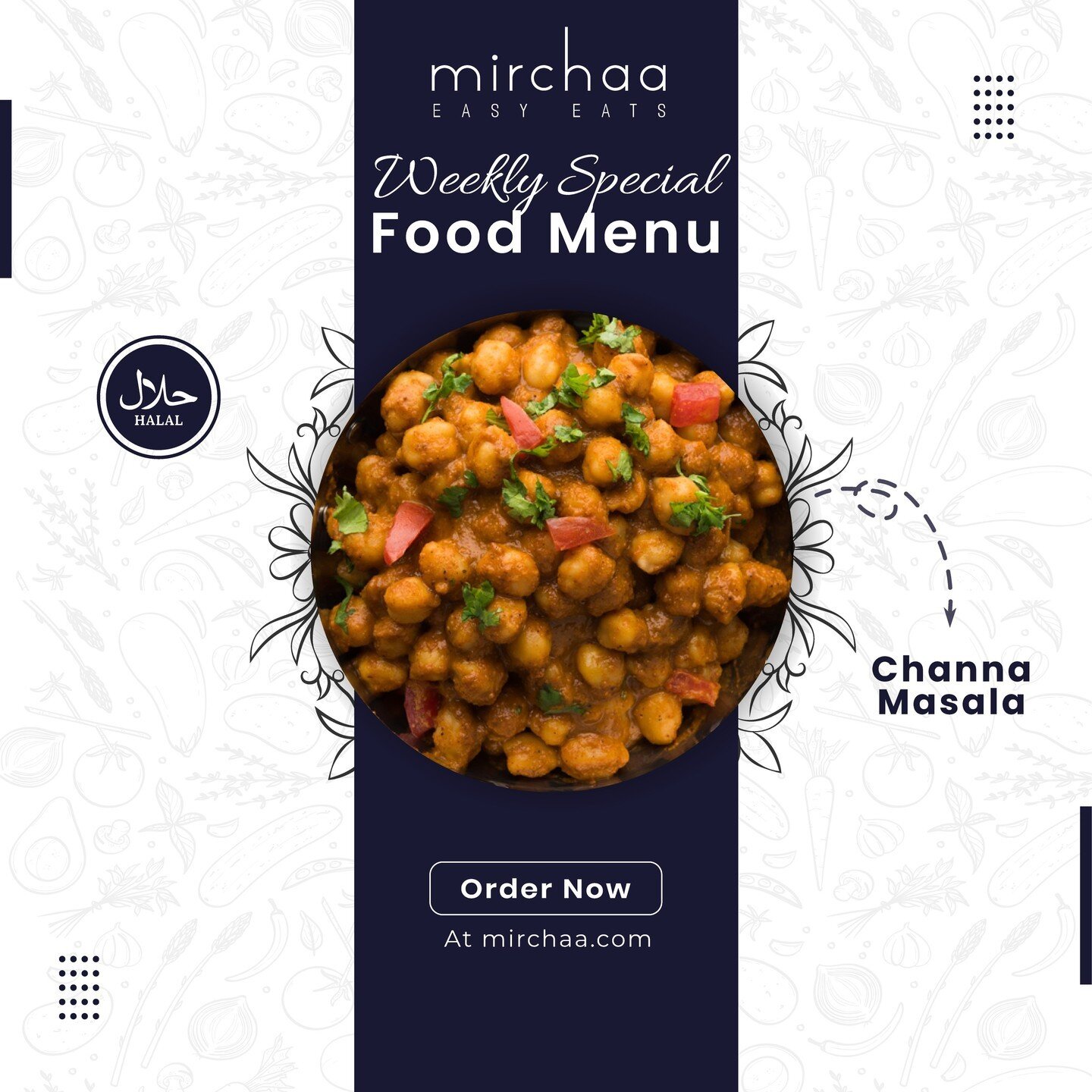 Indulge in a culinary adventure with Mirchaa, where we fuse tradition with tantalizing flavors, bringing a symphony of tastes straight to your doorstep! 🌟 Our weekly meal plans, available in 4, 6, or 10 servings, are masterfully curated using premiu