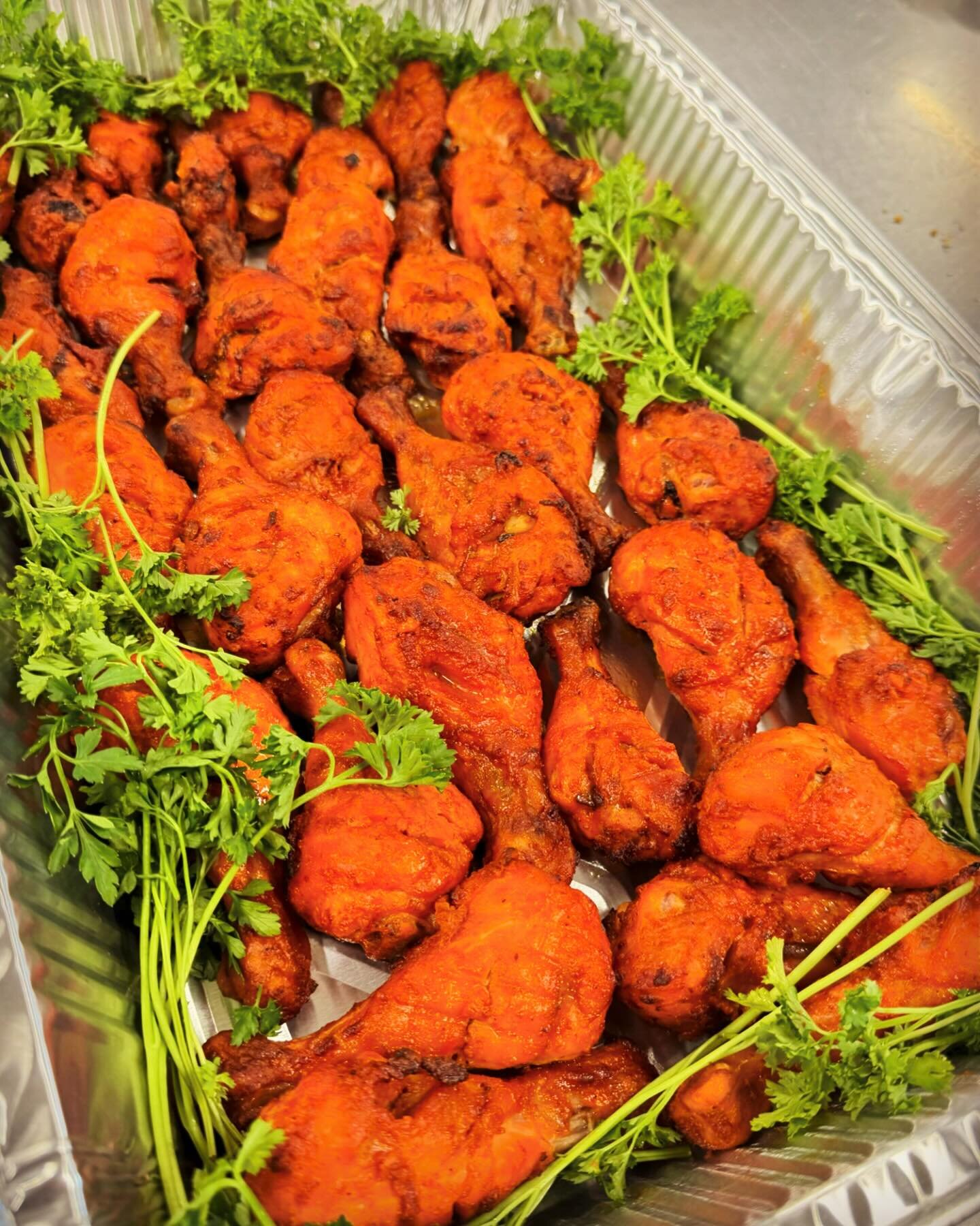 Tandoori Chicken Drumsticks featured on Mirchaa&rsquo;s Iftaar Platter. Delivered fresh to your door. Get started at mirchaa.com/holidays

#mirchaamagic #iftaar
