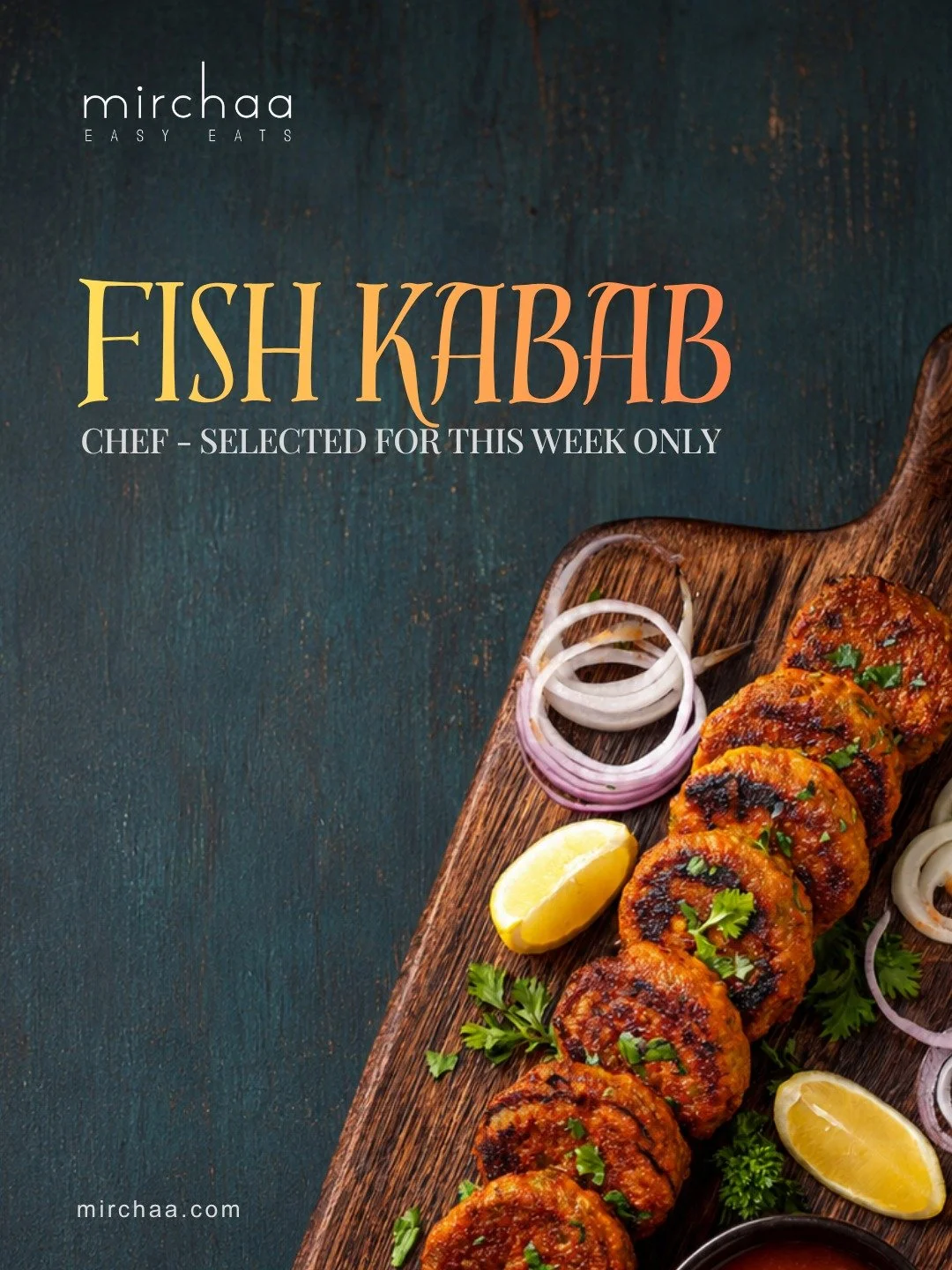 Chef&rsquo;s Pick: Fish Kabab. Crispy, flavorful, and packed with deliciousness! Available to order at mirchaa.com

#ChefSelected #ReadyToEat #TampaFoodie #MealDelivery