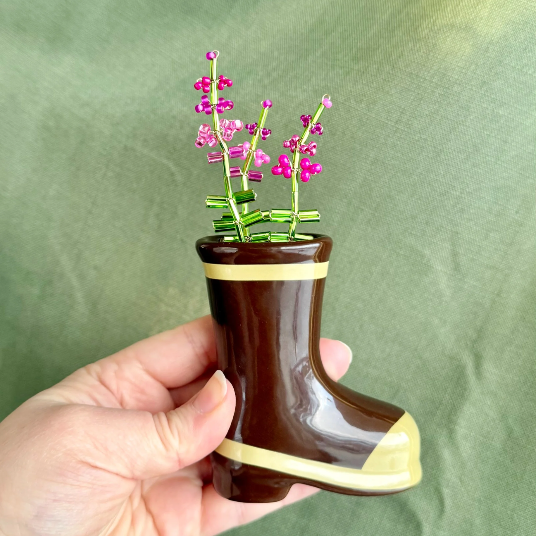 AKTUF Fireweed Bead Plant Sculpture