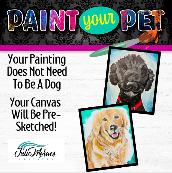 Paint Your Pet! (on canvas)