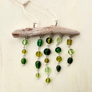 Beaded Driftwood Sun Catcher